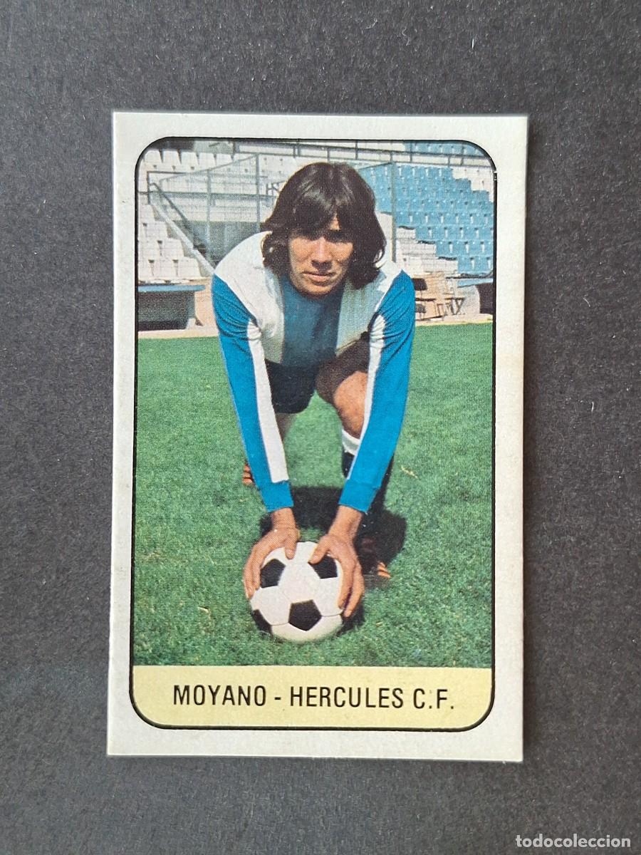 Cromos de f&uacute;tbol: L3 MOYANO HERCULES C. F. LIGA ESTE 1978 1979 78 79 DESPEGADO RECUPERADO
