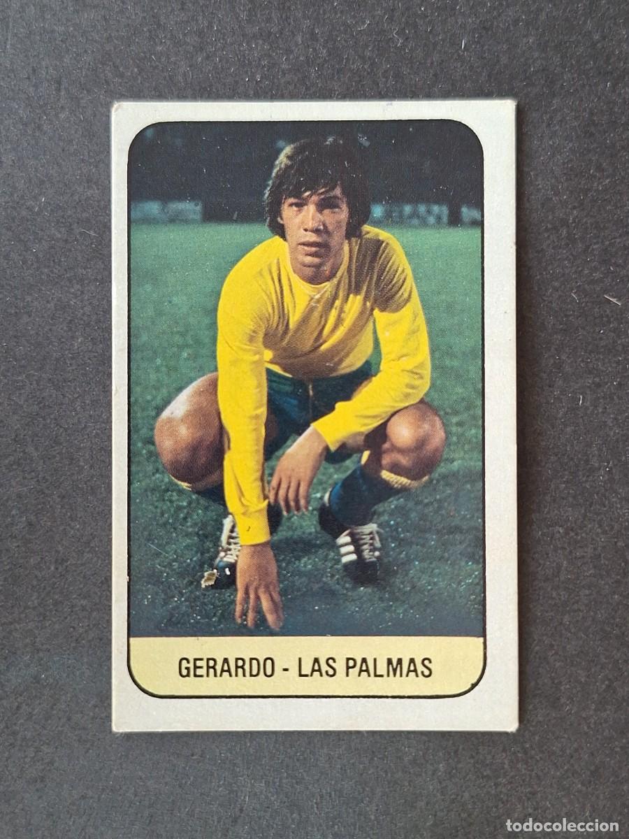 Cromos de f&uacute;tbol: L3 GERARDO U. D. LAS PALMAS LIGA ESTE 1978 1979 78 79 DESPEGADO RECUPERADO
