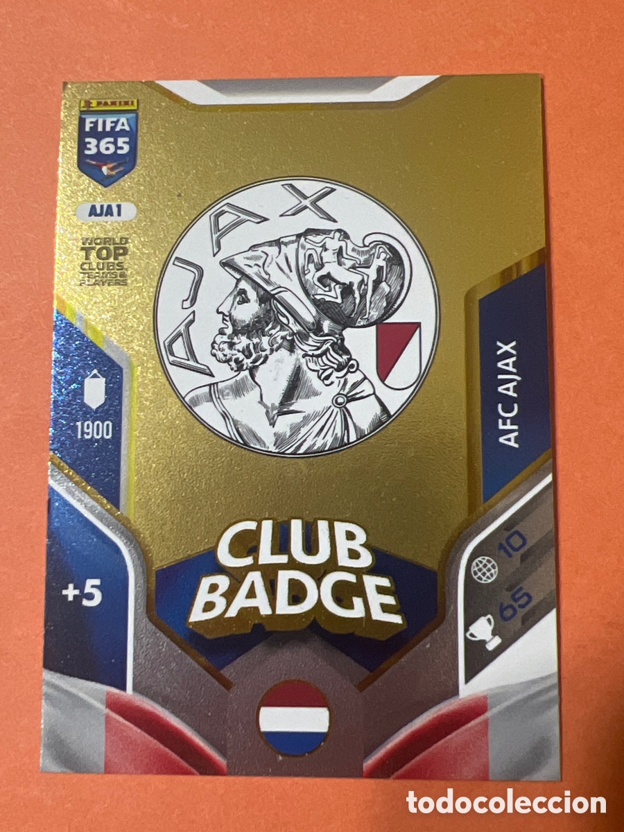 Cromos de f&uacute;tbol: E205. Escudo AFC Ajax AJA1 Adrenalyn XL Fifa 365 2026