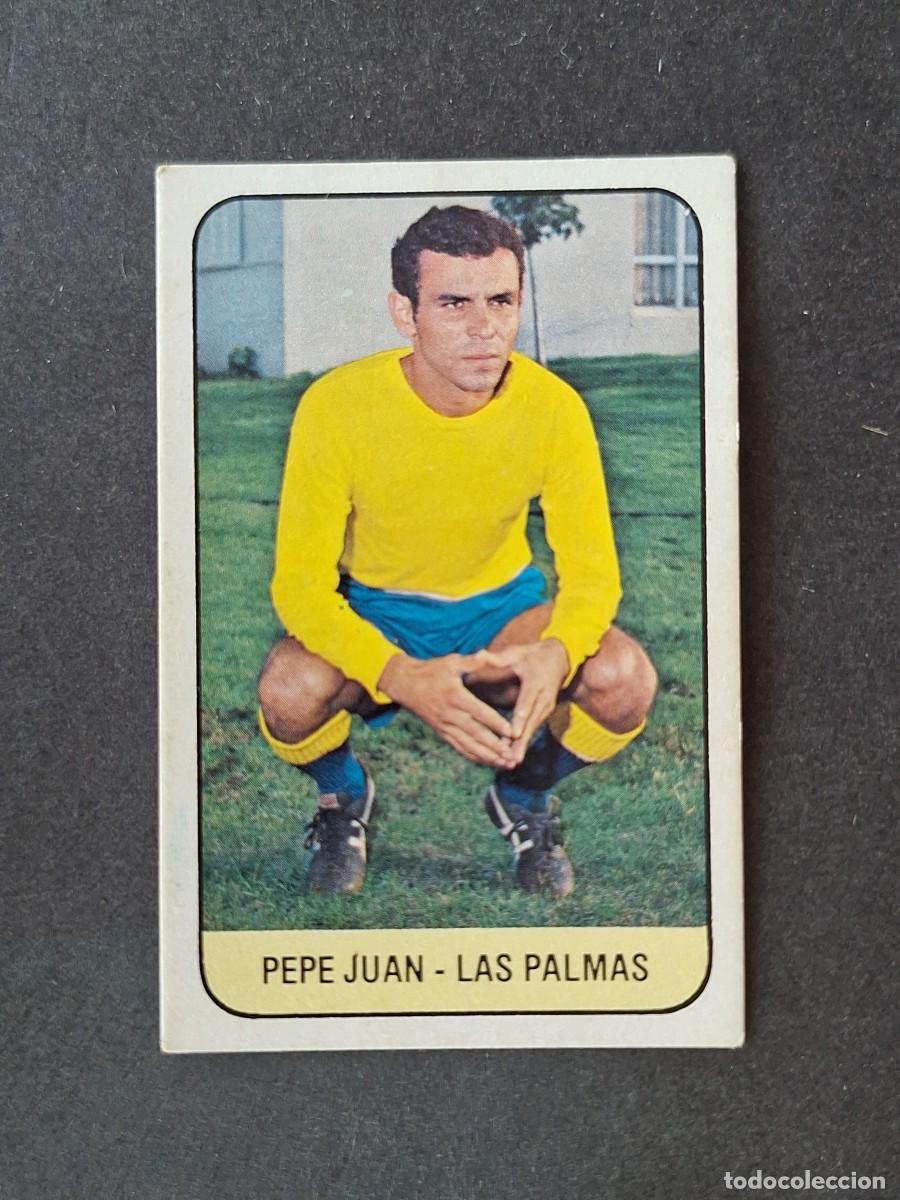 Cromos de f&uacute;tbol: L3 PEPE JUAN U. D. LAS PALMAS LIGA ESTE 1978 1979 78 79 DESPEGADO RECUPERADO