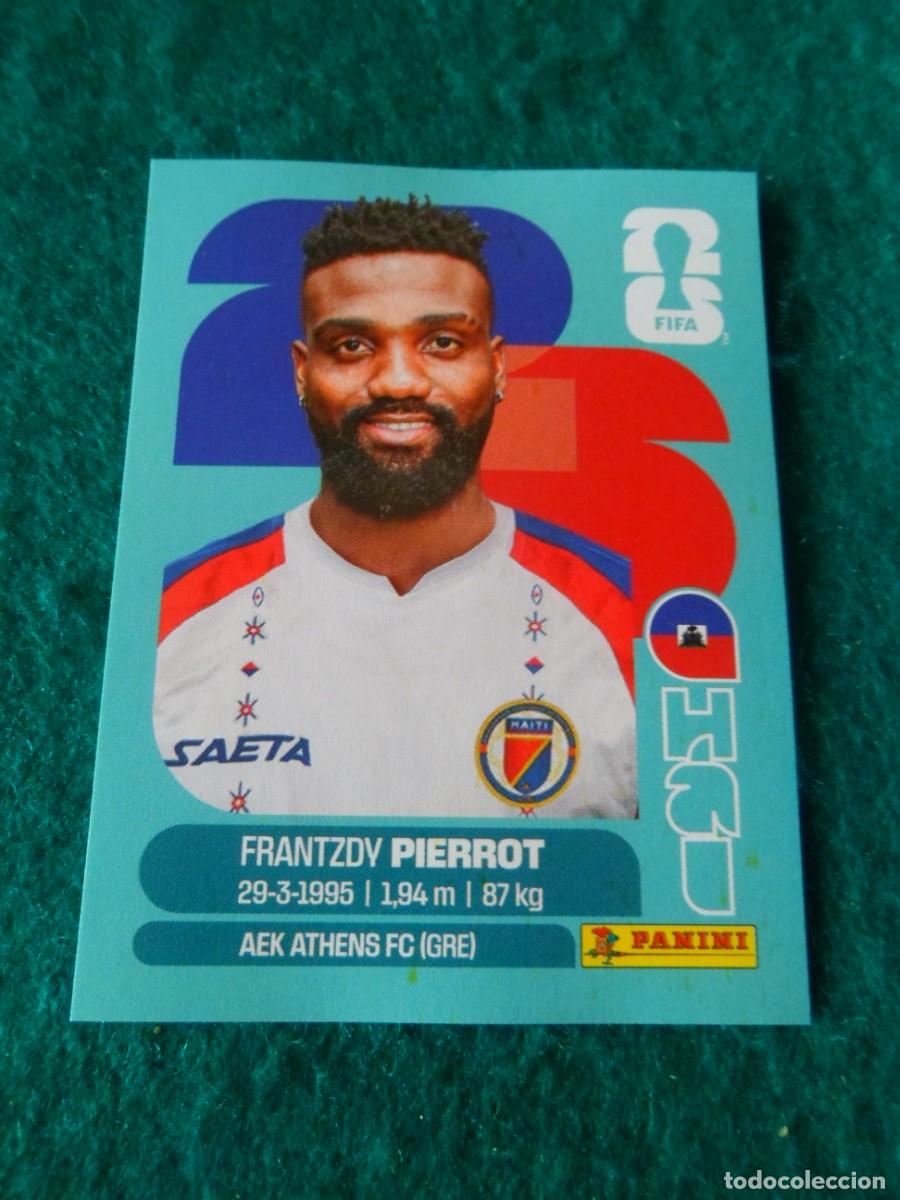 Football Stickers: CROMO FIFA WORLD CUP 2026. PANINI. FRANTZDY PIERROT. HAI 20