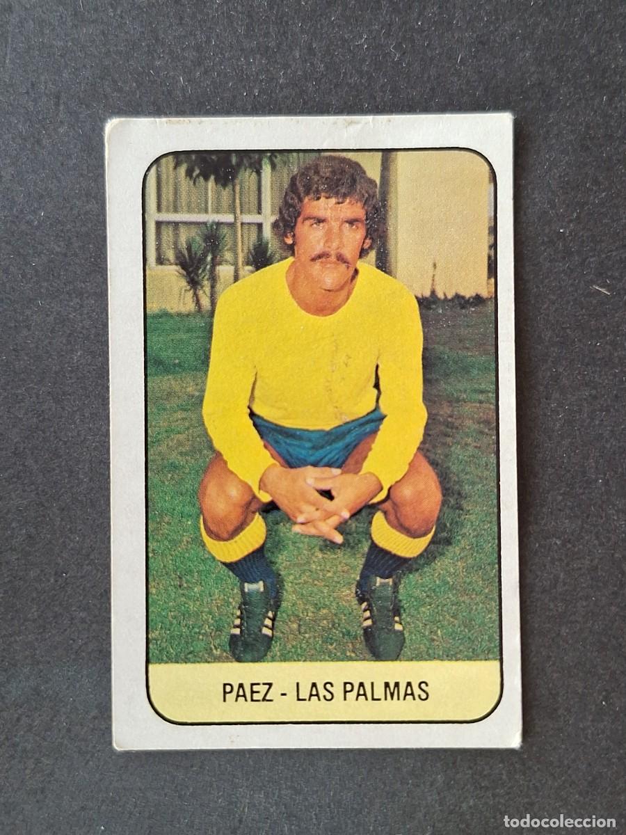 Cromos de f&uacute;tbol: L3 PAEZ U. D. LAS PALMAS LIGA ESTE 1978 1979 78 79 DESPEGADO RECUPERADO