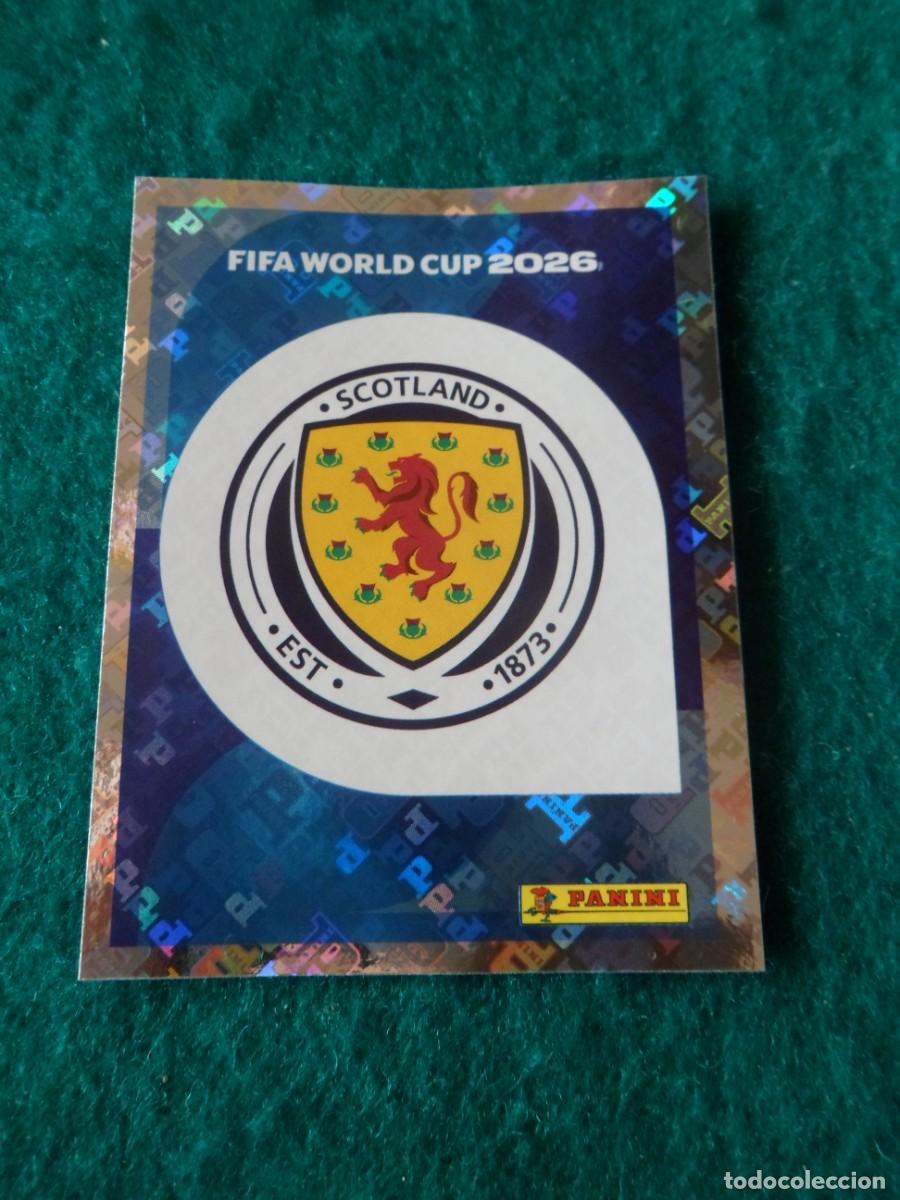 Football Stickers: CROMO FIFA WORLD CUP 2026. PANINI. LOGO ESCOCIA. SCO 1