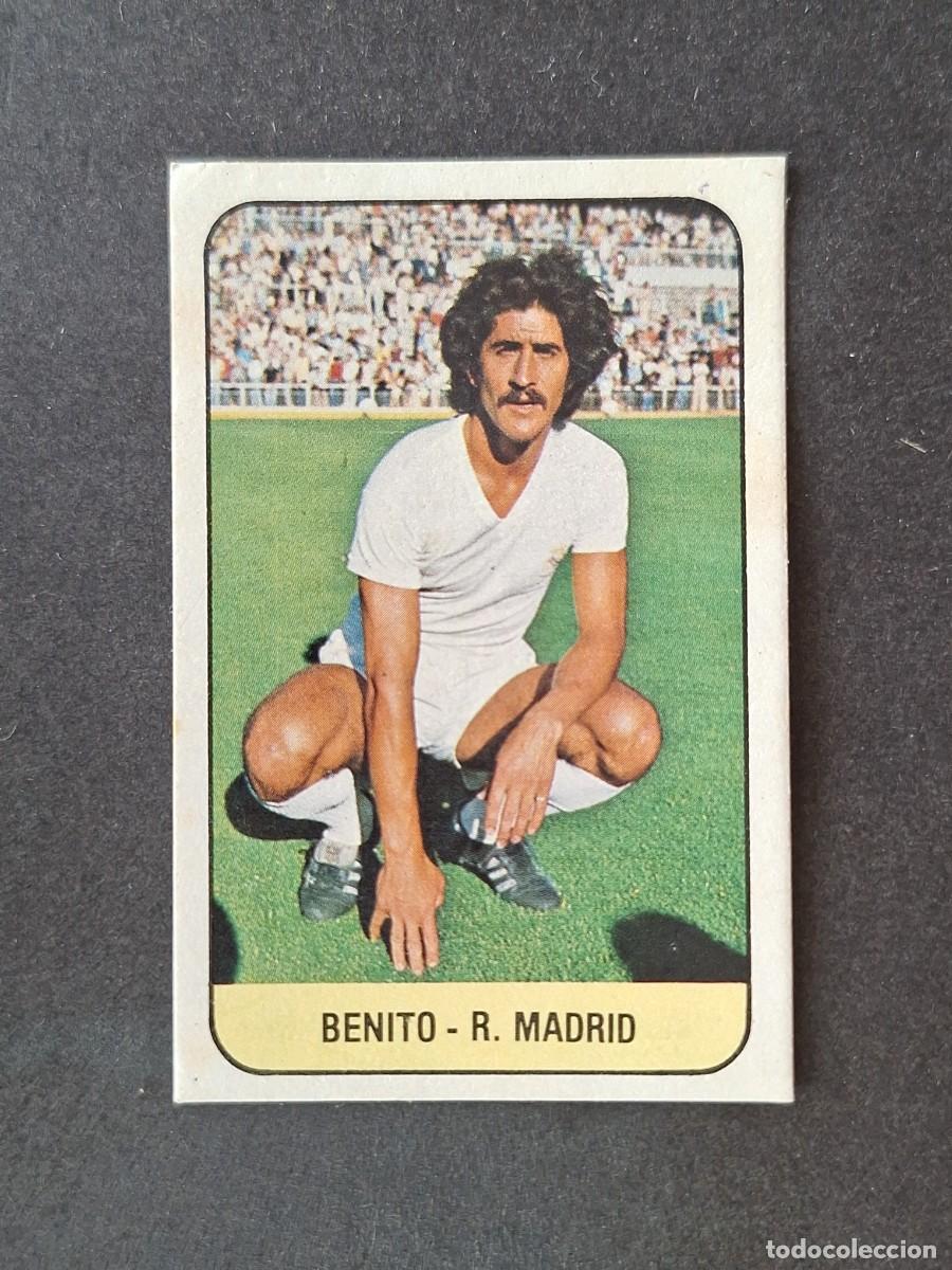 Cromos de f&uacute;tbol: L3 BENITO REAL MADRID LIGA ESTE 1978 1979 78 79 DESPEGADO RECUPERADO