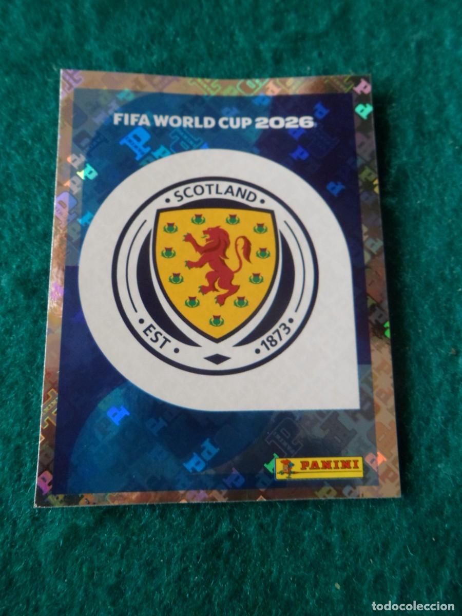 Football Stickers: CROMO FIFA WORLD CUP 2026. PANINI. LOGO ESCOCIA. SCO 1