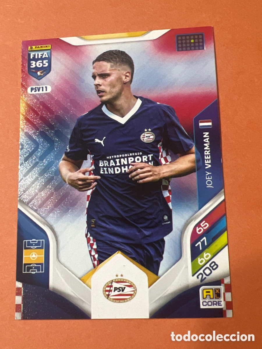 Cromos de f&uacute;tbol: E216. VEERMAN PSV EINDHOVEN PSV11 B&Aacute;SICA ADRENALYN XL FIFA 365 2026