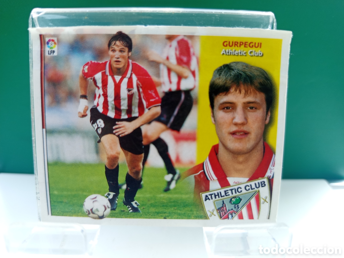 Cartes &agrave; collectionner de Football: ❇️ CROMO ⚽ GURPEGUI ATHLETIC DE BILBAO LIGA 02 03 2002 2003 ESTE PANINI DESPEGADO EN VENTANILLA ❇️
