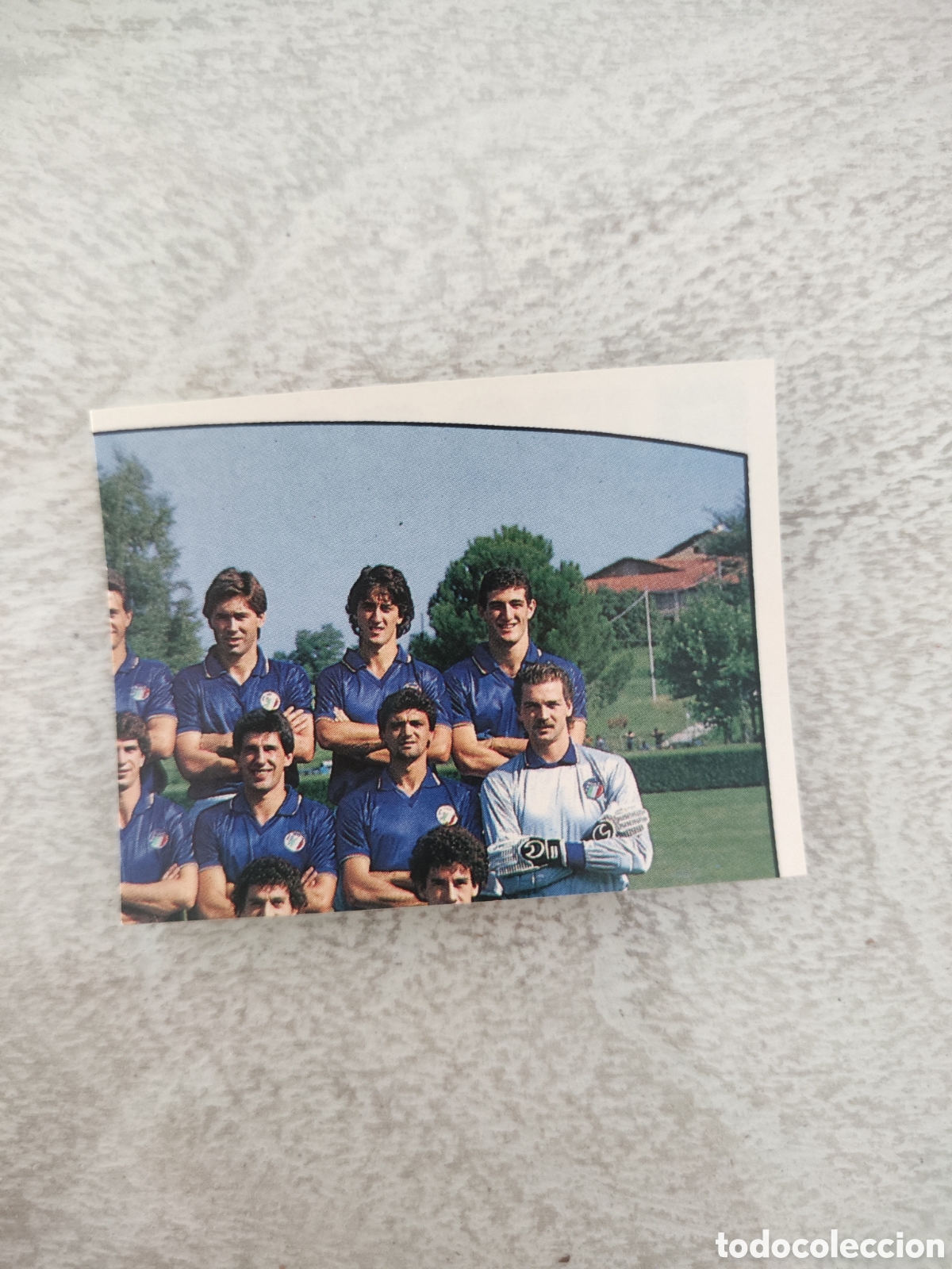 Fu&szlig;ball-Sticker: Panini euro 88 sin pegar 73 Italia alineaci&oacute;n