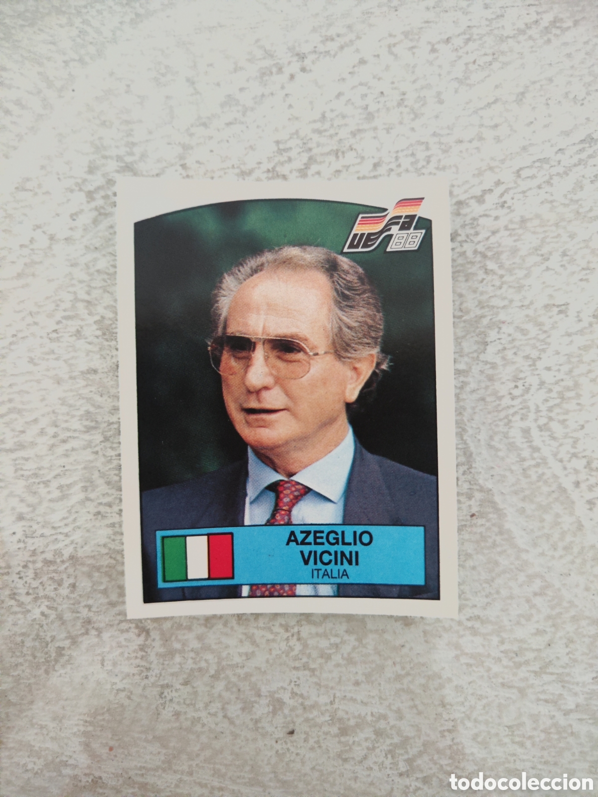 Fu&szlig;ball-Sticker: Panini euro 88 sin pegar 78 Italia entrenador Vicini