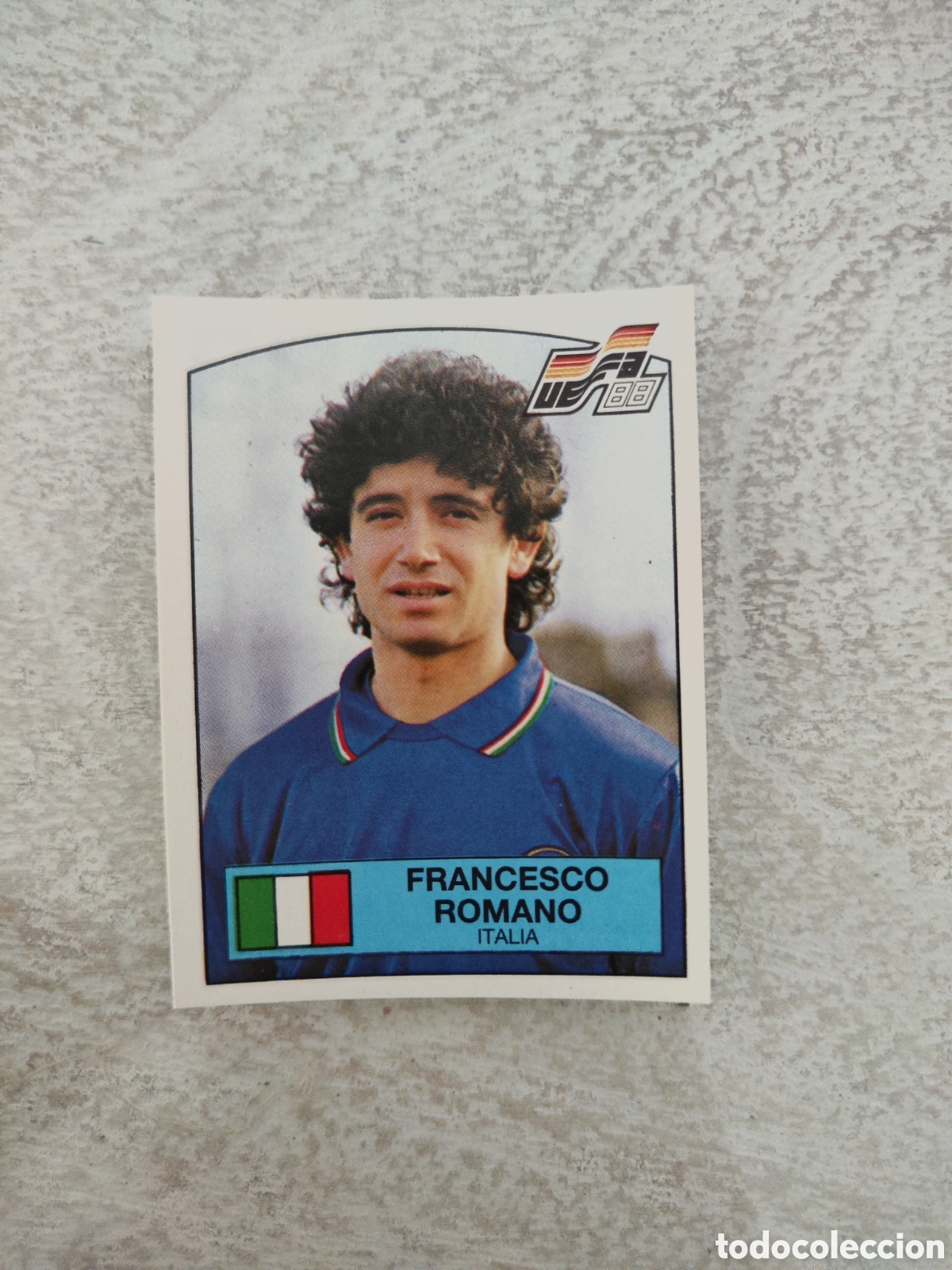 Fu&szlig;ball-Sticker: Panini euro 88 sin pegar 93 Italia Romano