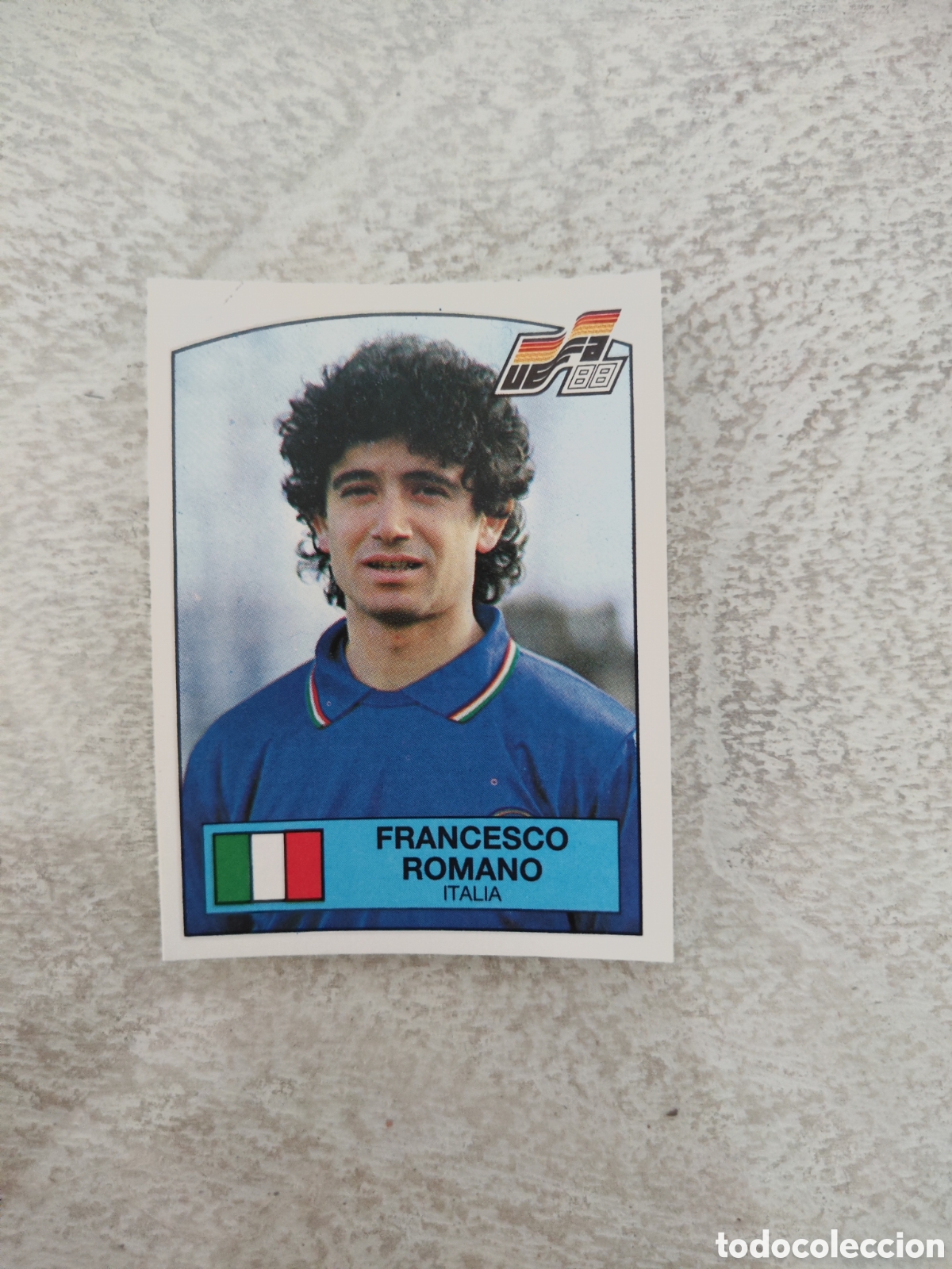 Fu&szlig;ball-Sticker: Panini euro 88 sin pegar 93 Italia Romano