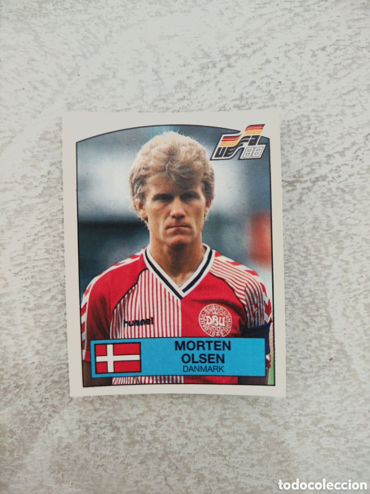 Figurine di Calcio: Panini euro 88 sin pegar 110 Dinamarca Morten Olsen