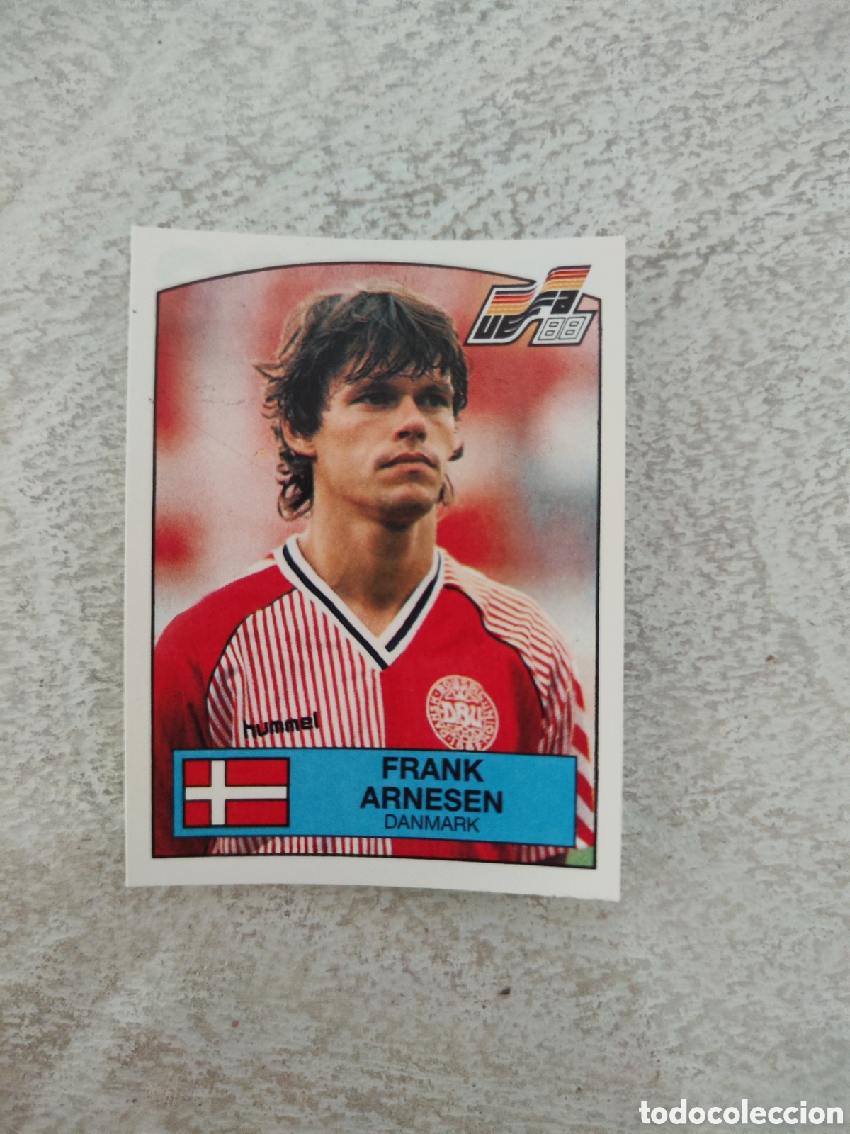 Cromos de Futebol: Panini euro 88 sin pegar 120 Dinamarca Arnesen