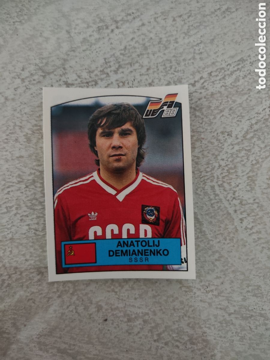Fu&szlig;ball-Sticker: Panini euro 88 sin pegar 248 URSS Demianenko