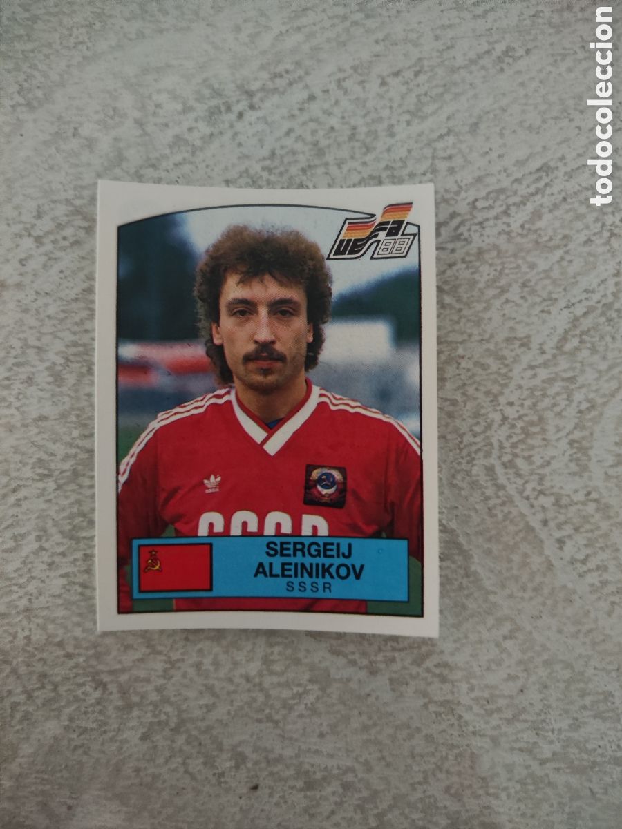 Fu&szlig;ball-Sticker: Panini euro 88 sin pegar 252 URSS Aleinikov