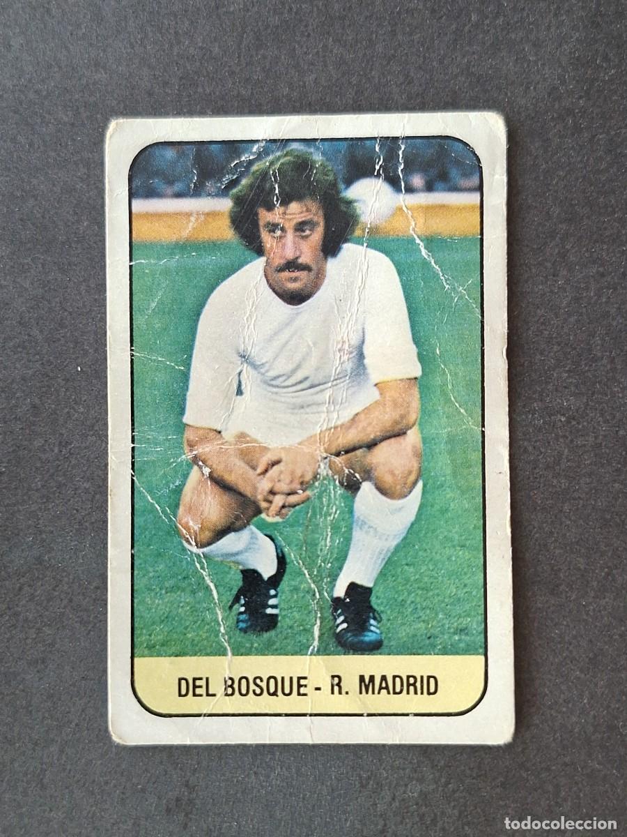Cromos de f&uacute;tbol: L3 DEL BOSQUE REAL MADRID LIGA ESTE 1978 1979 78 79 DESPEGADO RECUPERADO