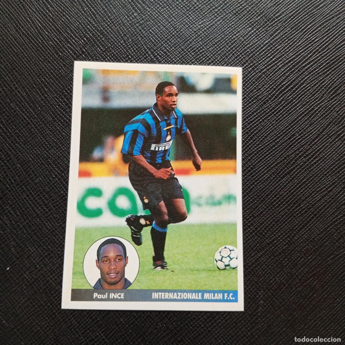 Cromos de f&uacute;tbol: 125 PAUL INCE INTER MILAN PANINI 1996 1997 LOS MEJORES EQUIPOS DE EUROPA 96 97 SIN PEGAR - A62 PG64