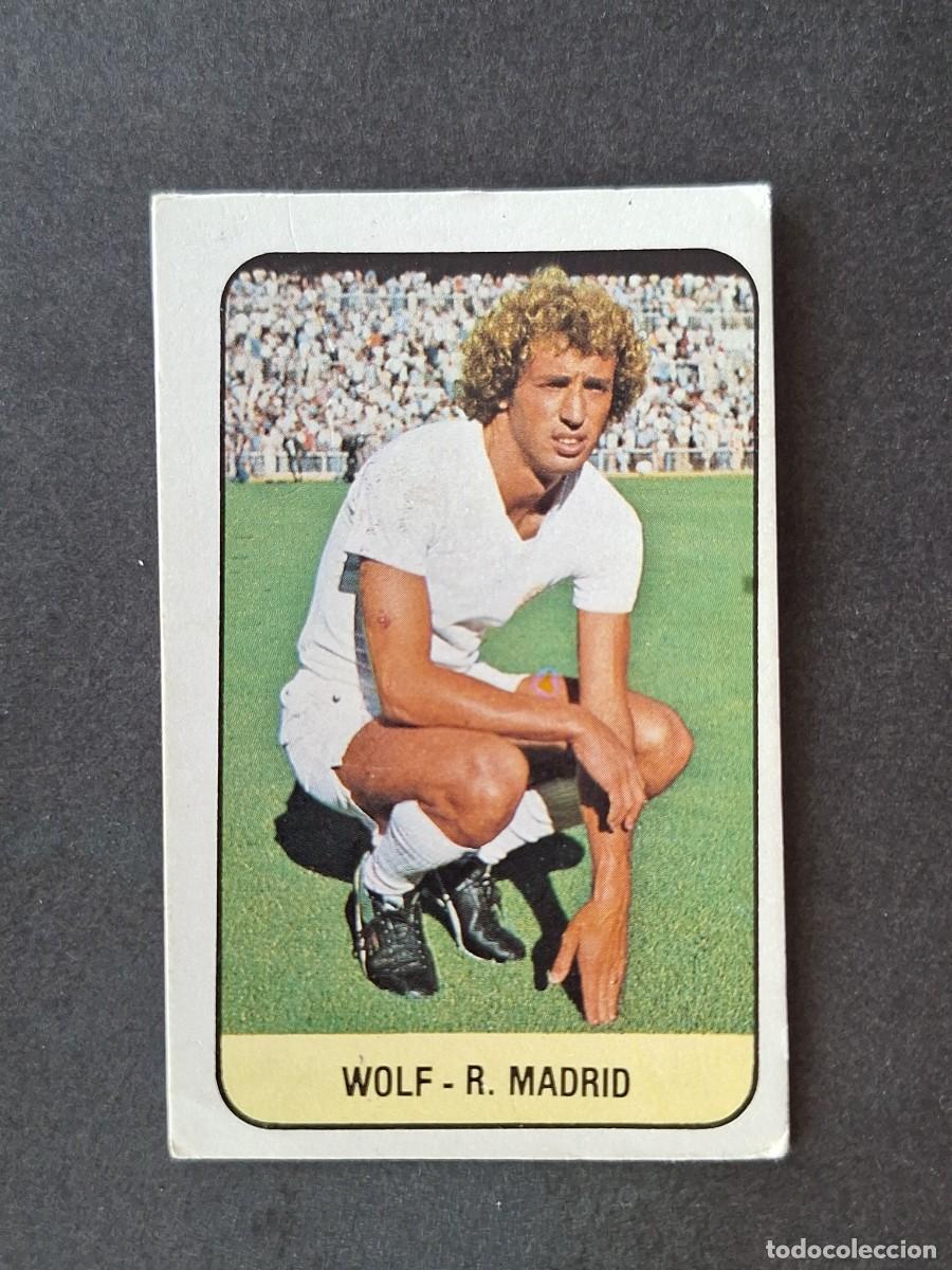Cromos de f&uacute;tbol: L3 WOLF REAL MADRID LIGA ESTE 1978 1979 78 79 DESPEGADO RECUPERADO