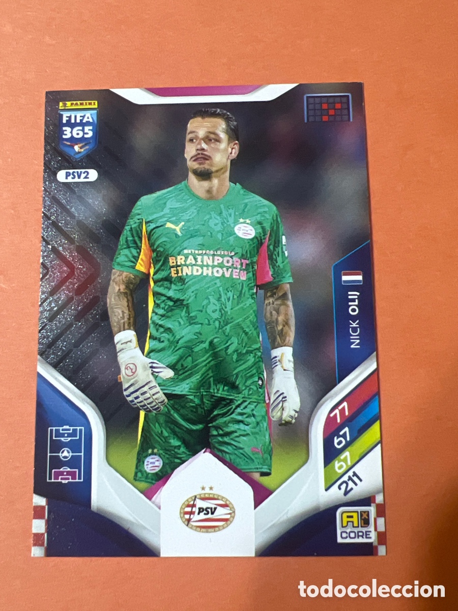 Cromos de f&uacute;tbol: E218. OLIJ PSV EINDHOVEN PSV2 B&Aacute;SICA ADRENALYN XL FIFA 365 2026