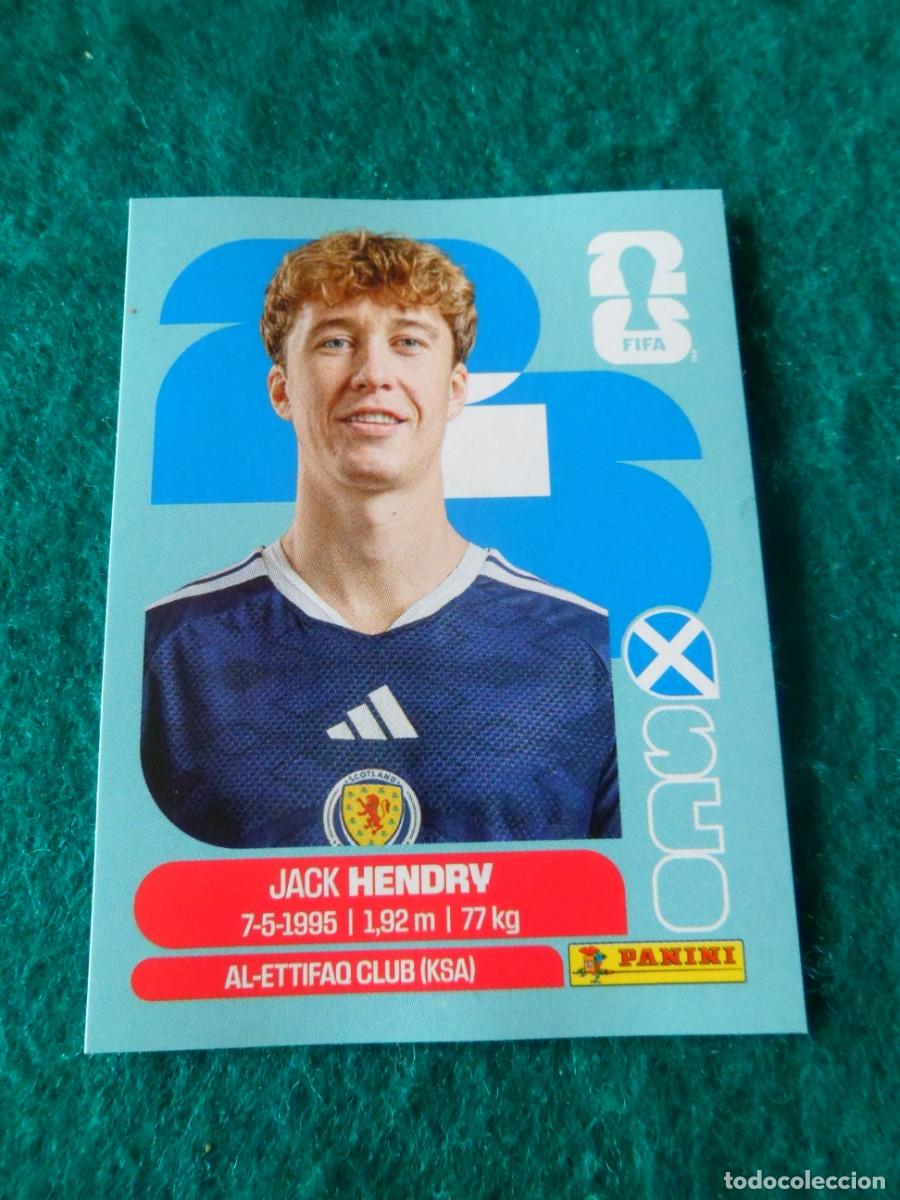 Figurine di Calcio: CROMO FIFA WORLD CUP 2026. PANINI. JACK HENDRY. SCO 3