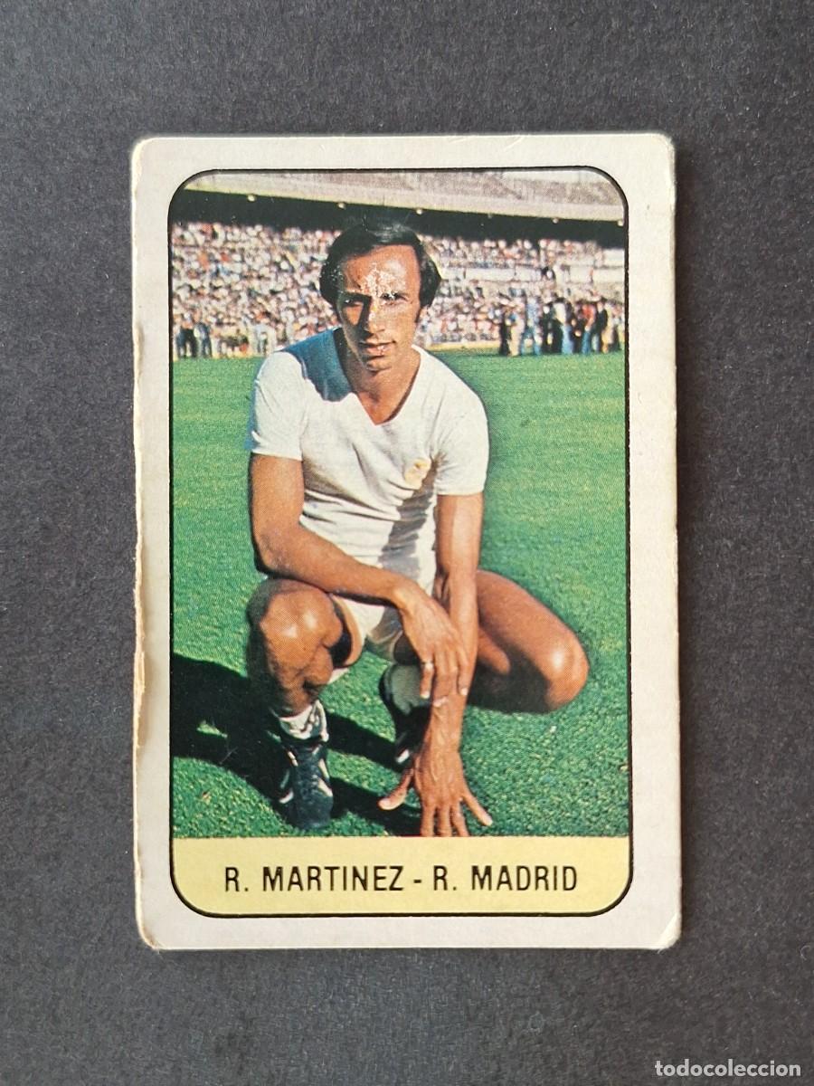 Cromos de f&uacute;tbol: L3 R. MARTINEZ REAL MADRID LIGA ESTE 1978 1979 78 79 DESPEGADO RECUPERADO