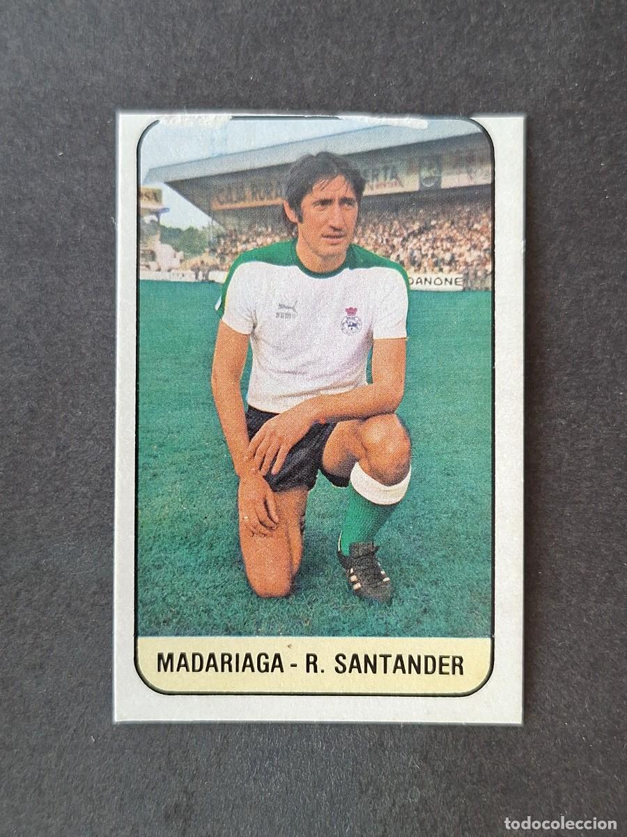 Cromos de f&uacute;tbol: L3 MADARIAGA RACING DE SANTANDER LIGA ESTE 1978 1979 78 79 DESPEGADO RECUPERADO