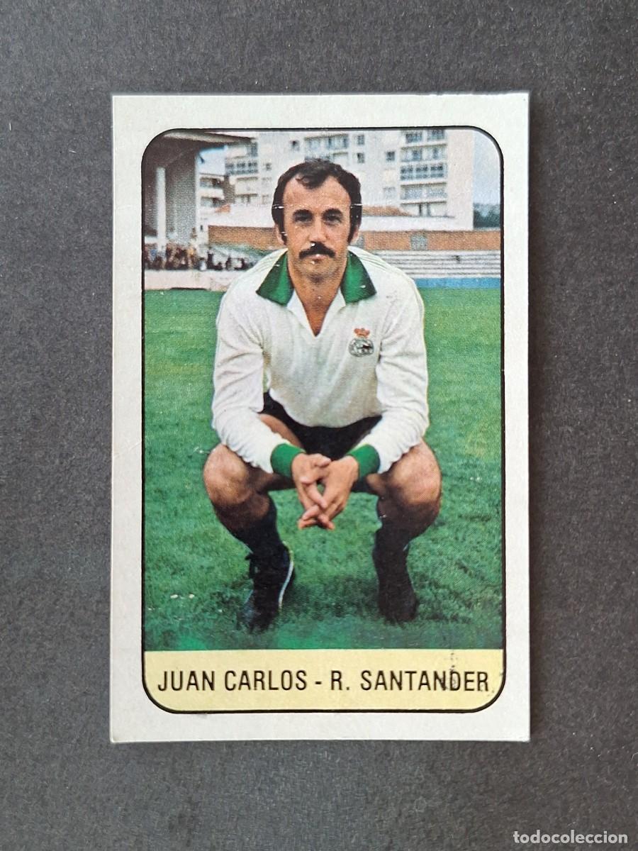 Cromos de f&uacute;tbol: L3 JUAN CARLOS RACING DE SANTANDER LIGA ESTE 1978 1979 78 79 DESPEGADO RECUPERADO