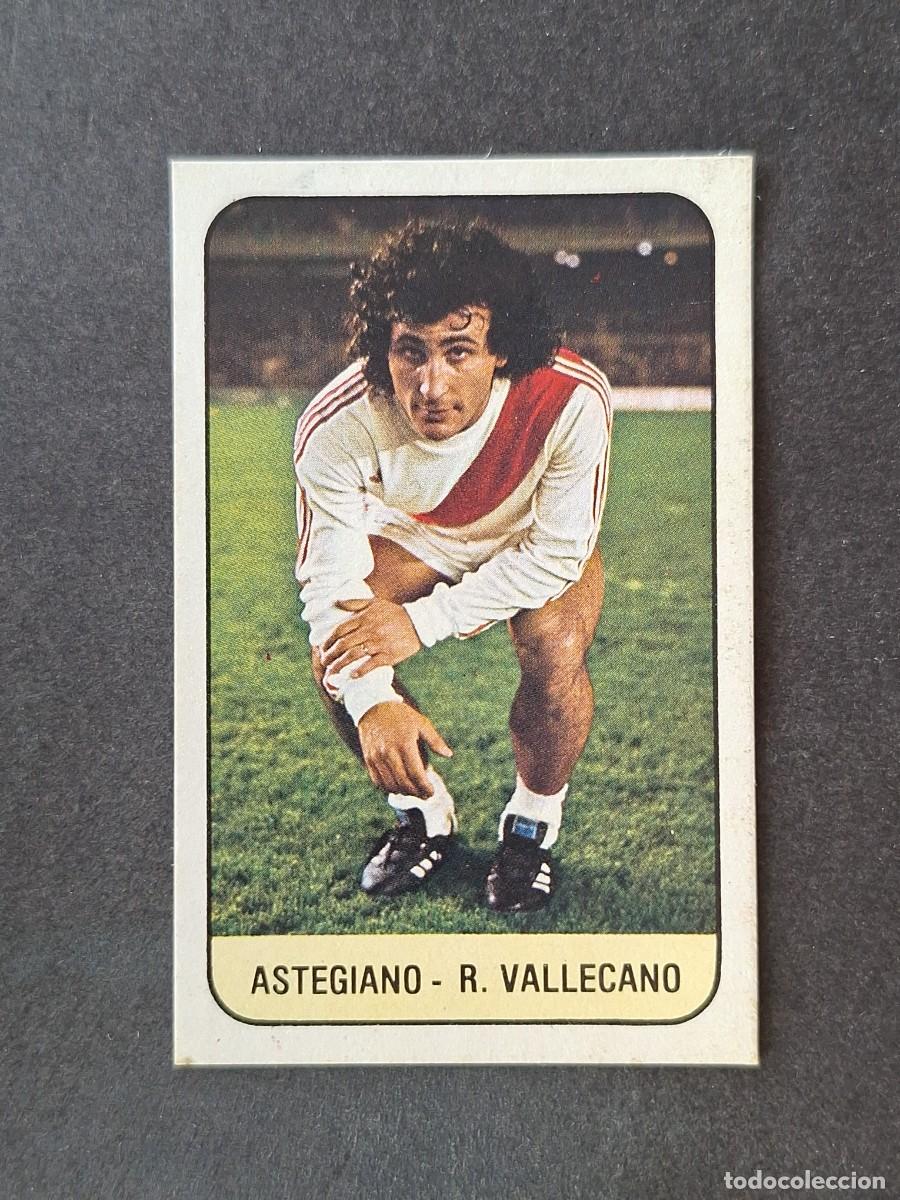 Cromos de f&uacute;tbol: L3 ASTEGIANO RAYO VALLECANO LIGA ESTE 1978 1979 78 79 DESPEGADO RECUPERADO
