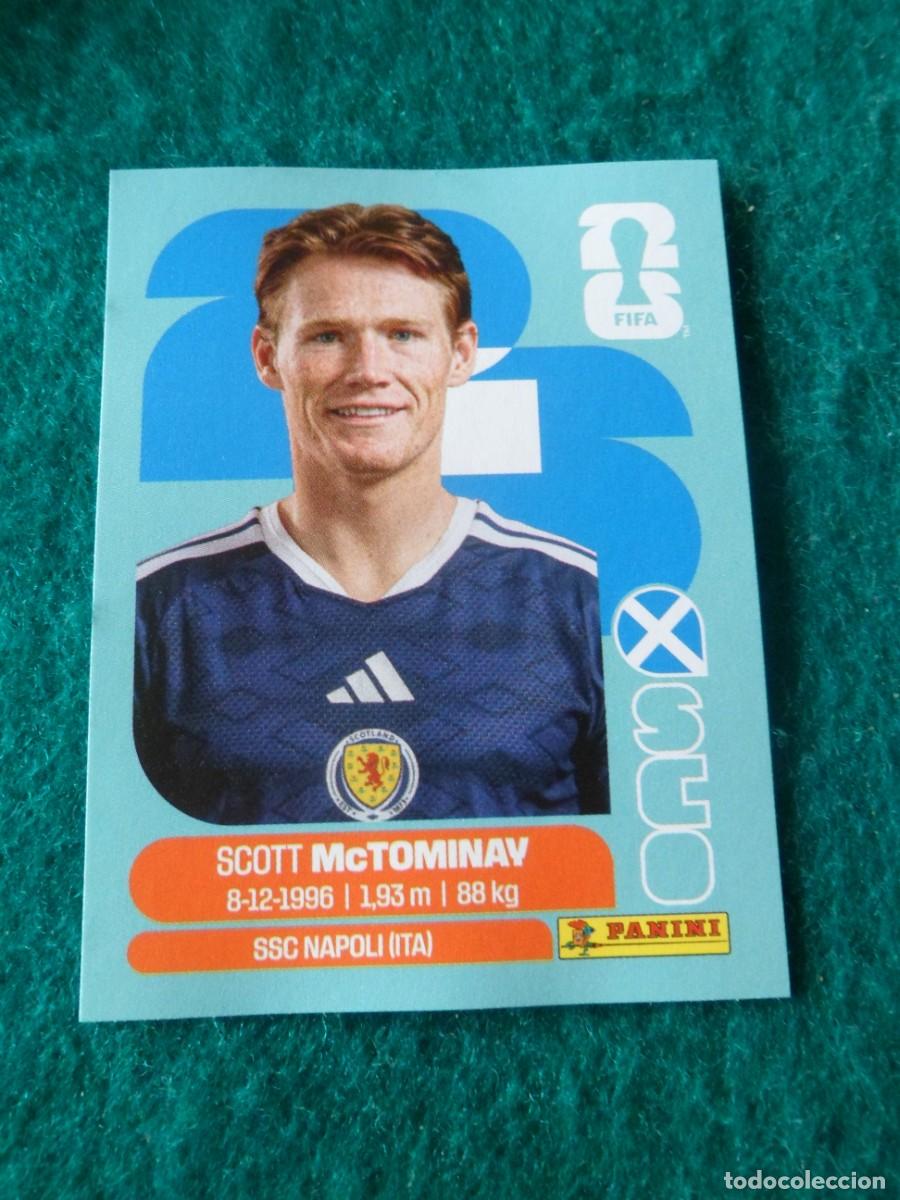 Cromos de f&uacute;tbol: CROMO FIFA WORLD CUP 2026. PANINI. SCOTT McTOMINAY. SCO 11