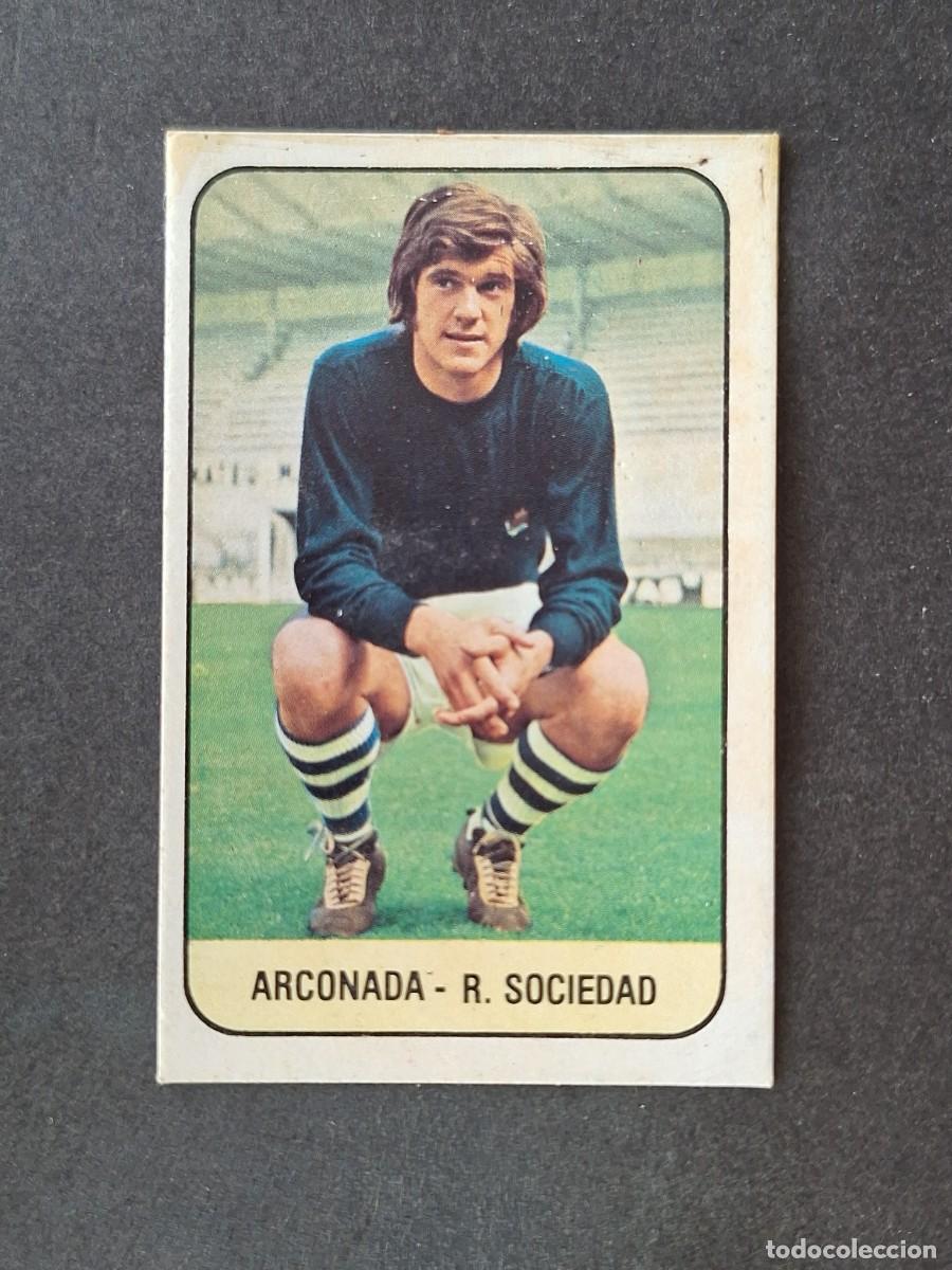 Cromos de f&uacute;tbol: L3 ARCONADA REAL SOCIEDAD LIGA ESTE 1978 1979 78 79 DESPEGADO RECUPERADO