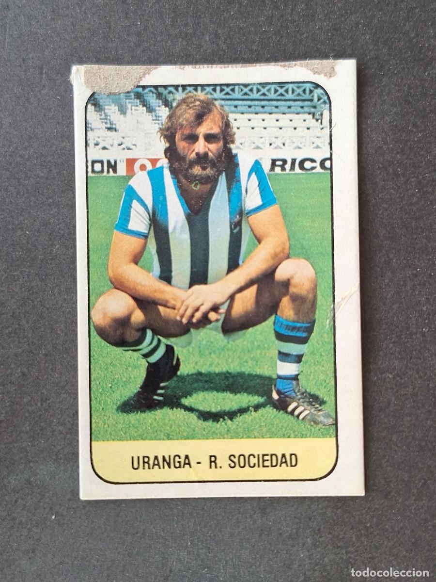 Cromos de f&uacute;tbol: L3 URANGA REAL SOCIEDAD LIGA ESTE 1978 1979 78 79 DESPEGADO RECUPERADO