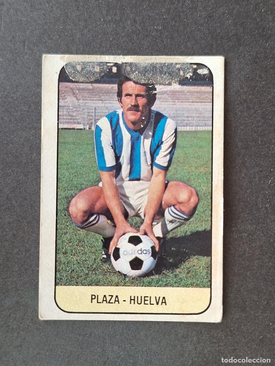 Cromos de f&uacute;tbol: L3 PLAZA RECREATIVO DE HUELVA LIGA ESTE 1978 1979 78 79 DESPEGADO RECUPERADO