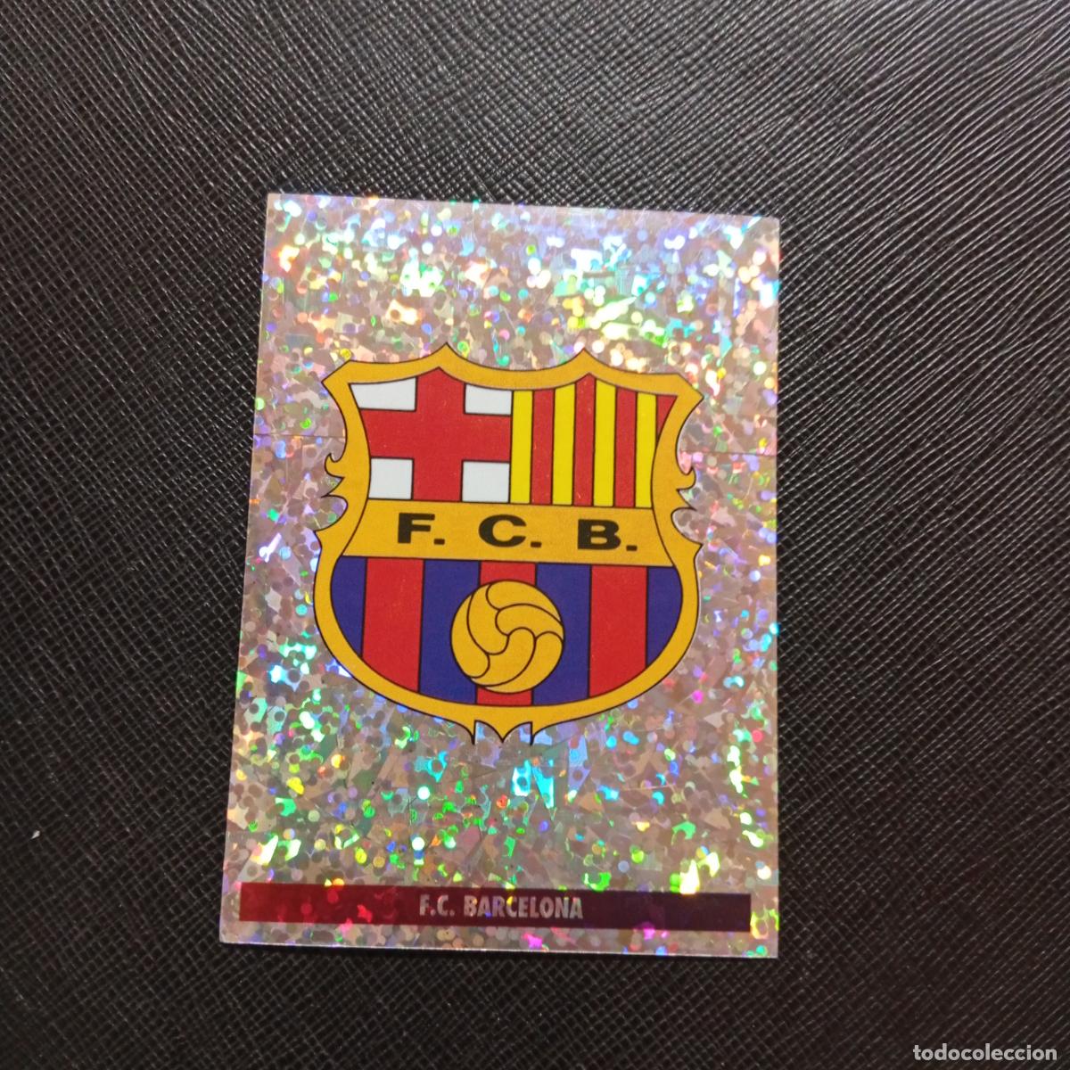 Cromos de f&uacute;tbol: 40 ESCUDO BARCELONA PANINI 1996 1997 LOS MEJORES EQUIPOS DE EUROPA 96 97 - SIN PEGAR - A62 PG82