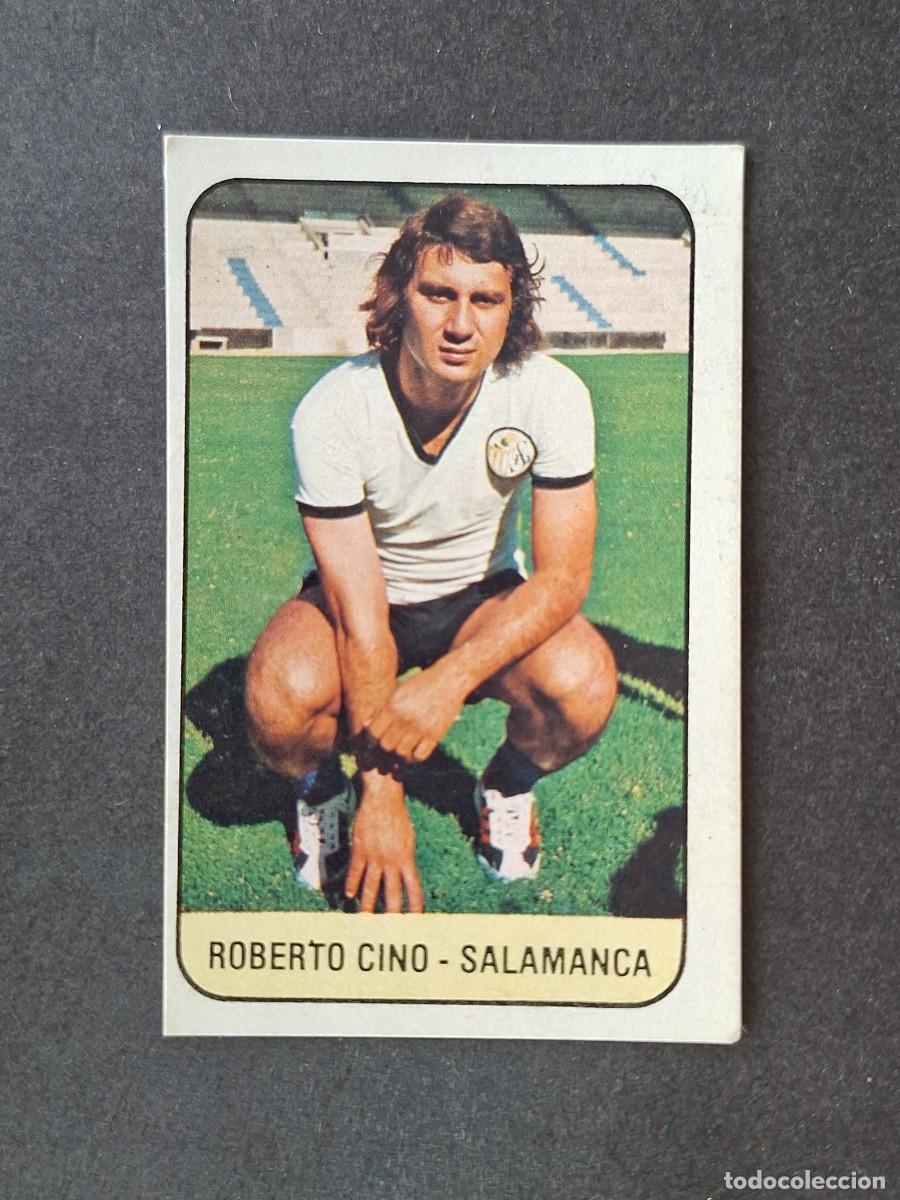 Cromos de f&uacute;tbol: L3 ROBERTO CINO U. D. SALAMANCA LIGA ESTE 1978 1979 78 79 DESPEGADO RECUPERADO