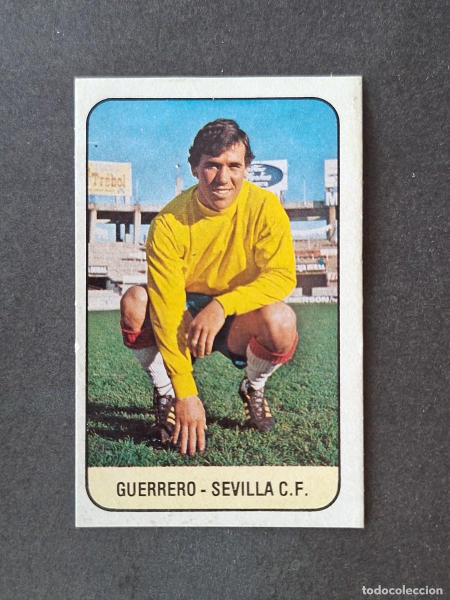 Cromos de f&uacute;tbol: L3 GUERRERO SEVILLA C. F. LIGA ESTE 1978 1979 78 79 DESPEGADO RECUPERADO