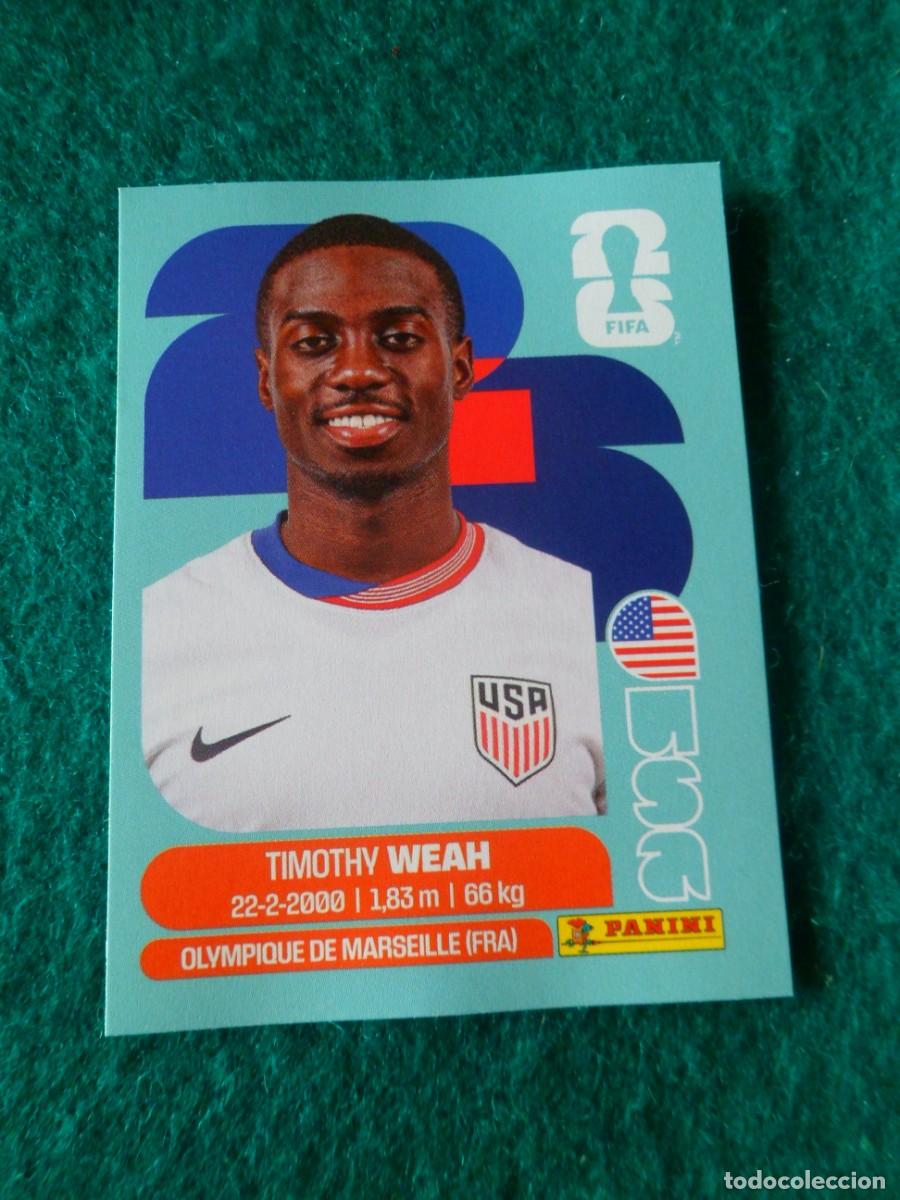 Figurine di Calcio: CROMO FIFA WORLD CUP 2026. PANINI. TIMOTHY WEAH. USA 12