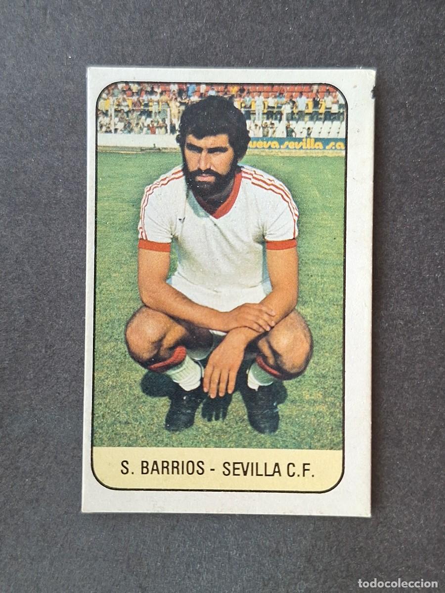 Figurine di Calcio: L3 SANCHEZ BARRIOS SEVILLA C. F. LIGA ESTE 1978 1979 78 79 DESPEGADO RECUPERADO