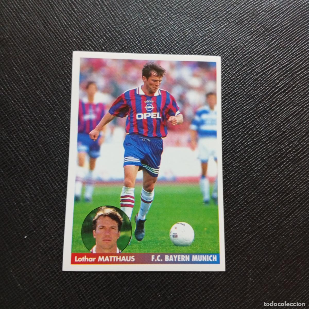 Figurine di Calcio: 56 MATTHAUS BAYERN MUNICH PANINI 1996 1997 LOS MEJORES EQUIPOS DE EUROPA 96 97 - SIN PEGAR A62 PG82