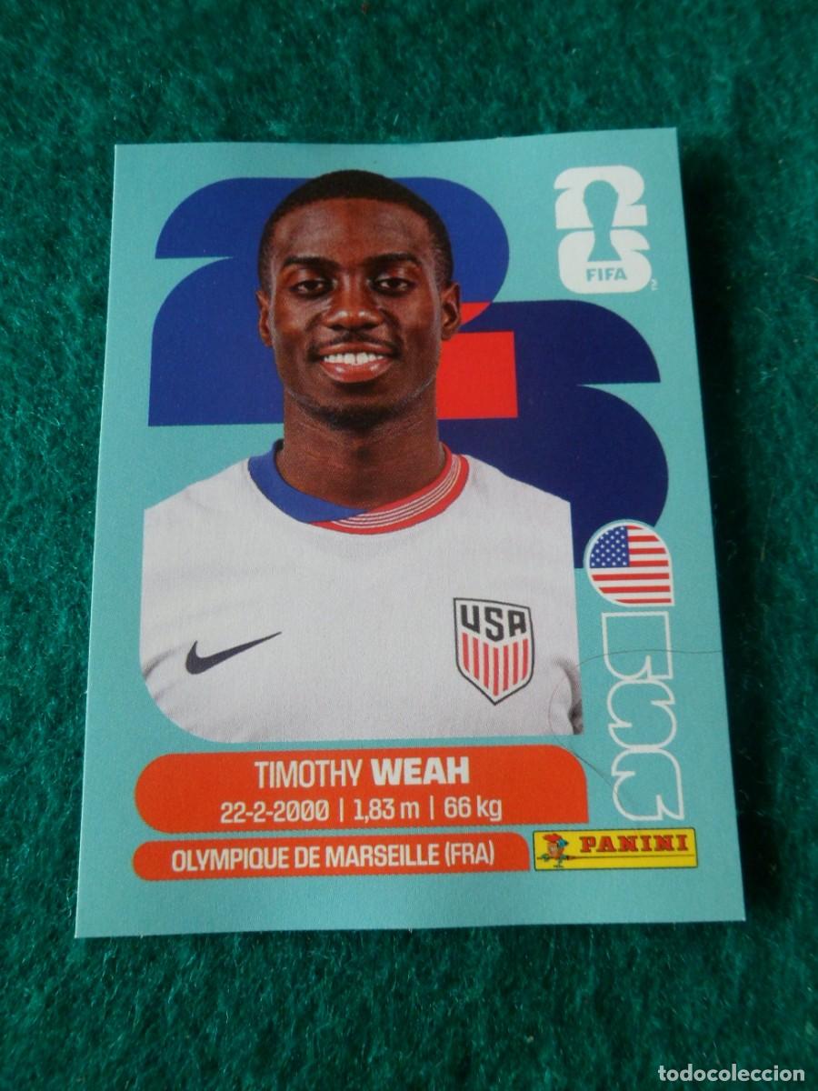 Figurine di Calcio: CROMO FIFA WORLD CUP 2026. PANINI. TIMOTHY WEAH. USA 12