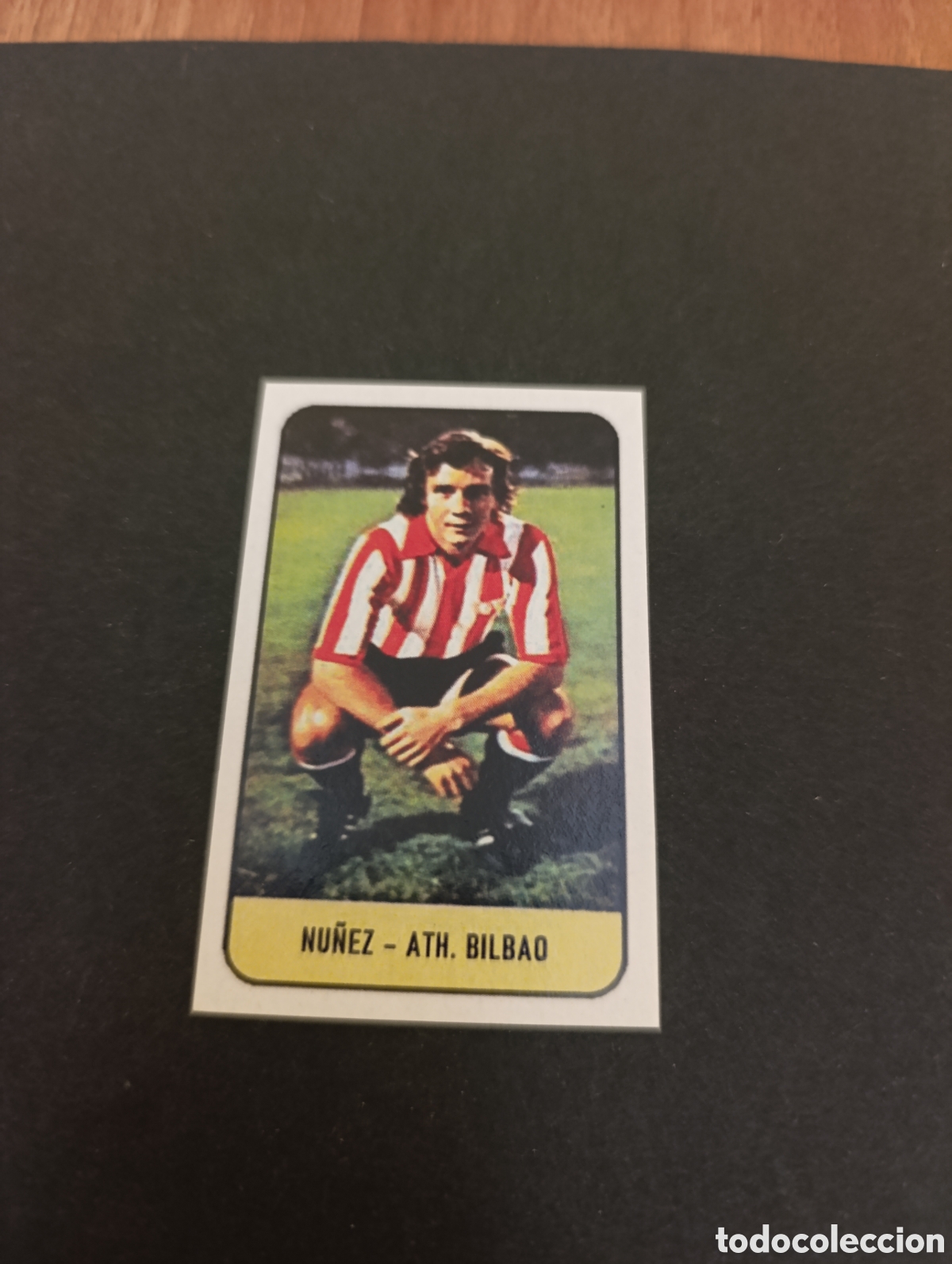Cromos de f&uacute;tbol: Cromo N&uacute;&ntilde;ez Athletic Bilbao Liga Este 78 79, ampliaci&oacute;n de la colecci&oacute;n.