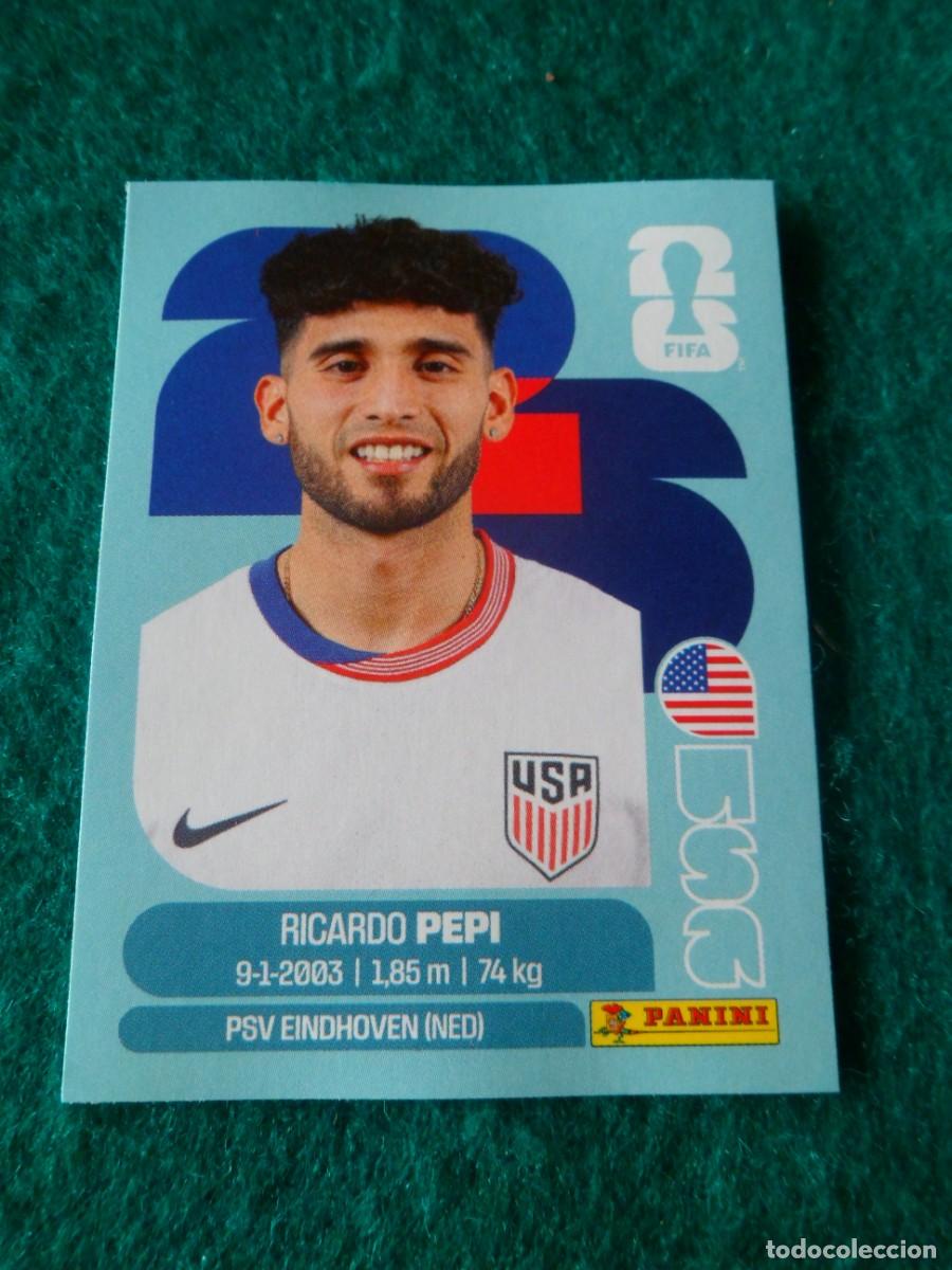 Cromos de f&uacute;tbol: CROMO FIFA WORLD CUP 2026. PANINI. RICARDO PEPI. USA 18