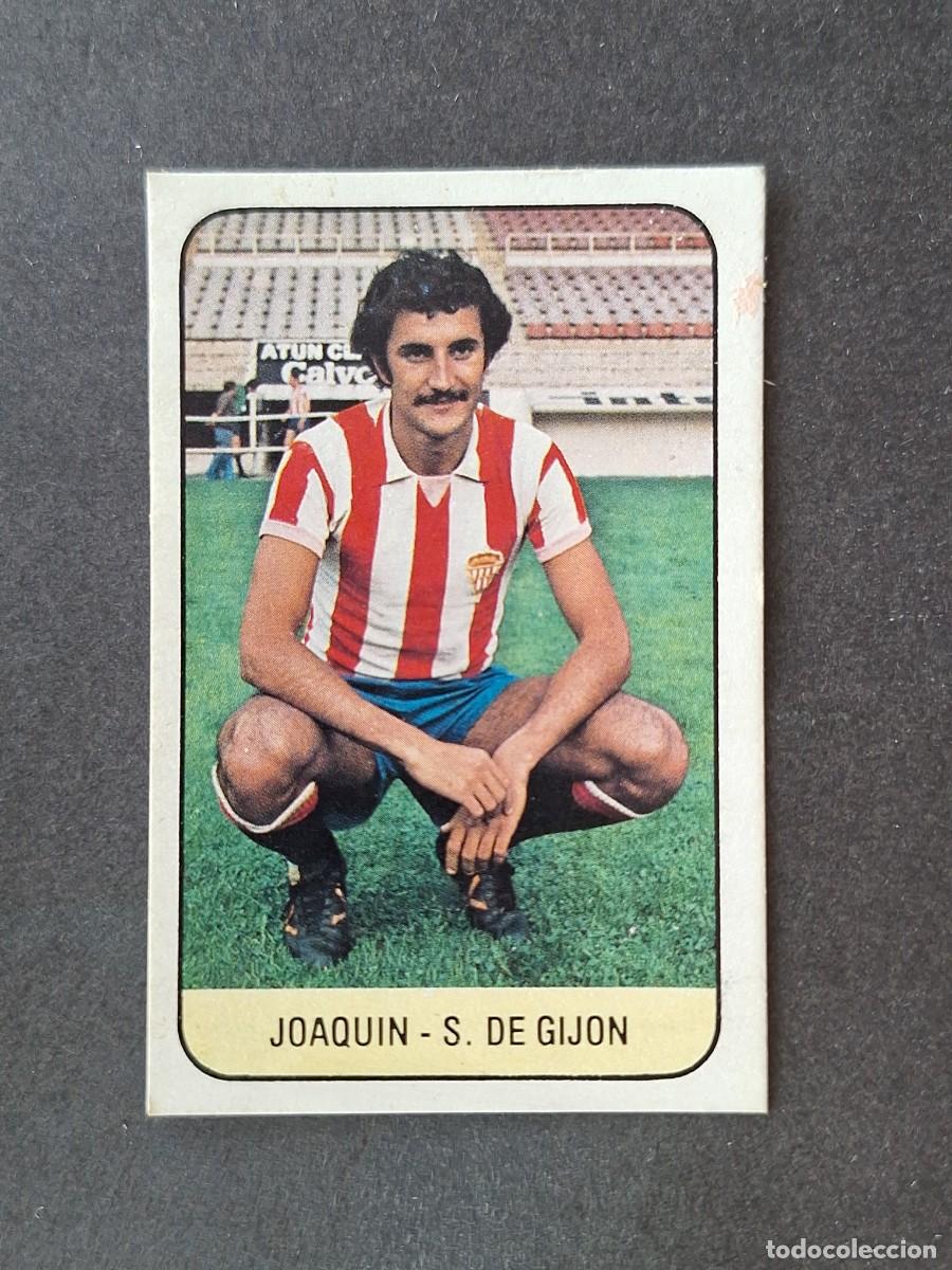 Cromos de f&uacute;tbol: L3 JOAQUIN SPORTING DE GIJON LIGA ESTE 1978 1979 78 79 DESPEGADO RECUPERADO