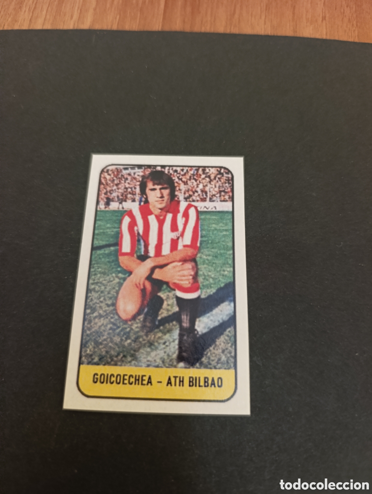 Cromos de f&uacute;tbol: Cromo Goicoechea Athletic Bilbao Liga Este 78 79, ampliaci&oacute;n de la colecci&oacute;n.