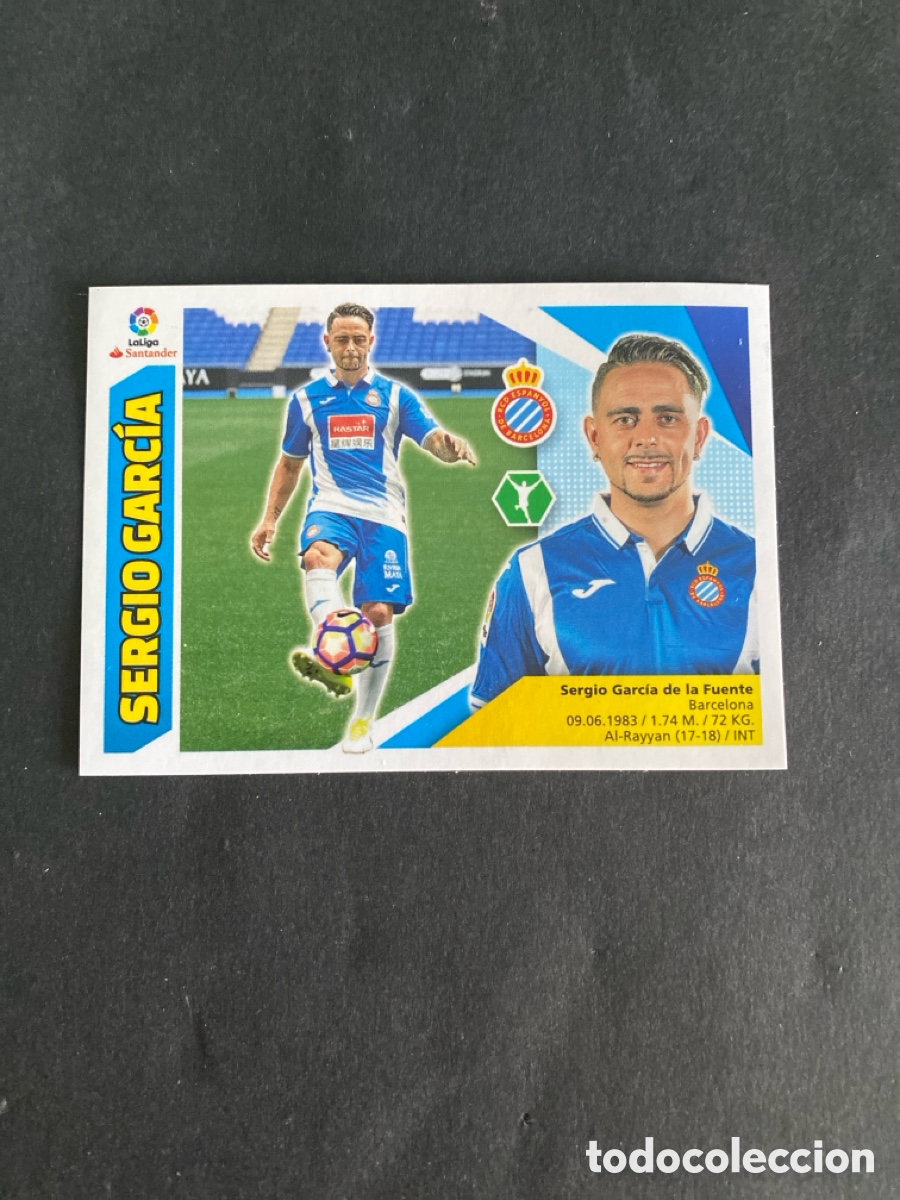 Cromos de f&uacute;tbol: Cromo liga 17/18 &Uacute;ltimos fichajes N* 4