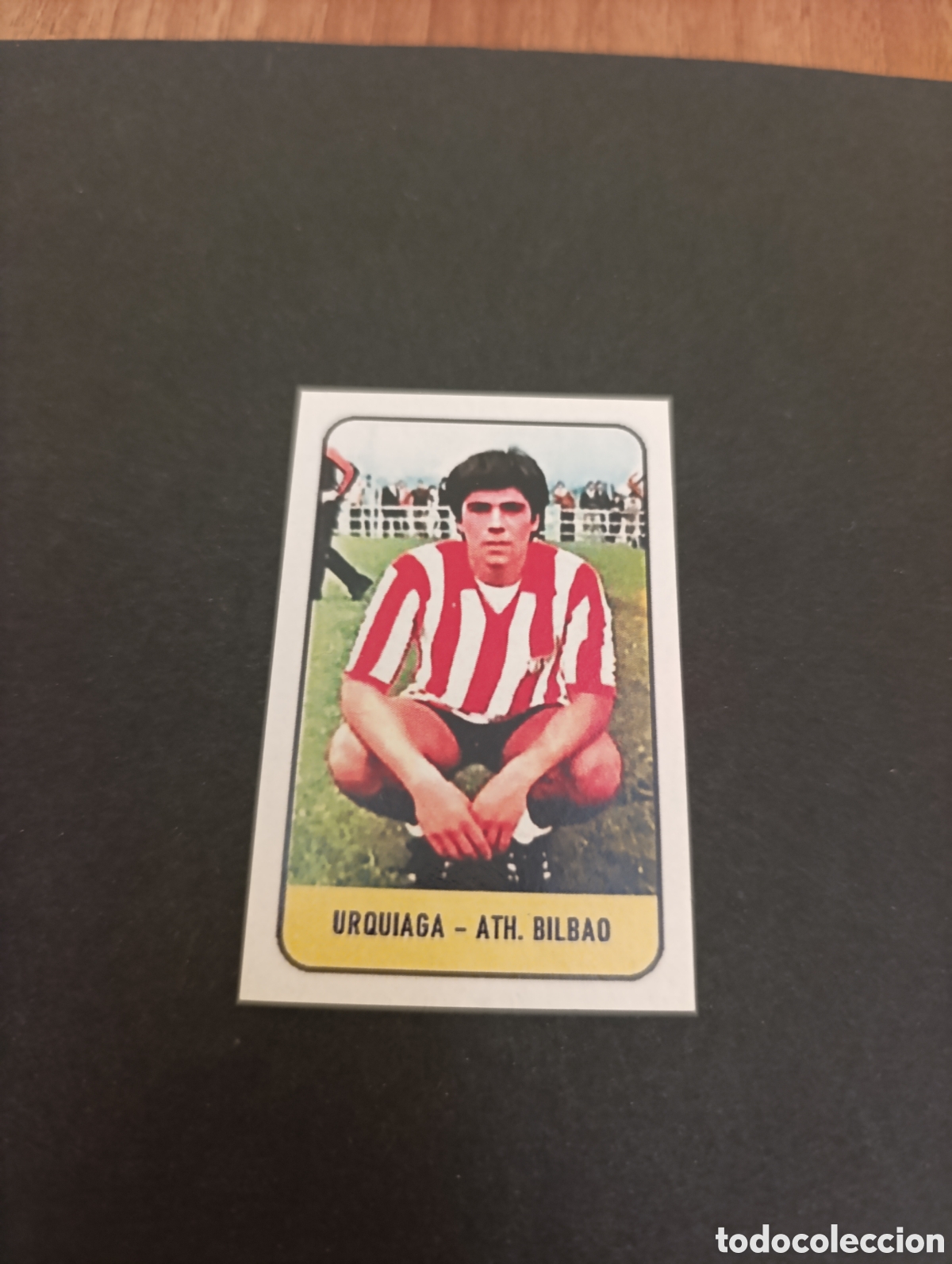 Cromos de f&uacute;tbol: Cromo Urquiaga Athletic Bilbao Liga Este 78 79, ampliaci&oacute;n de la colecci&oacute;n.
