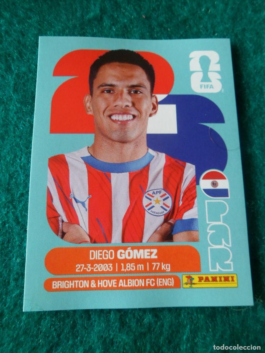 Cromos de f&uacute;tbol: CROMO FIFA WORLD CUP 2026. PANINI. DIEGO G&Oacute;MEZ. PAR 10