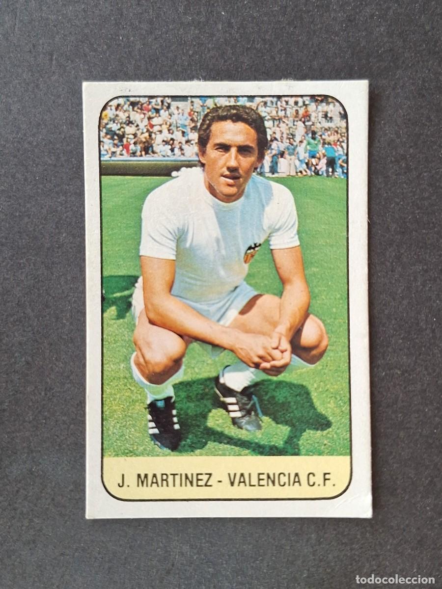 Cromos de f&uacute;tbol: L3 J. MARTINEZ VALENCIA C. F. LIGA ESTE 1978 1979 78 79 DESPEGADO RECUPERADO