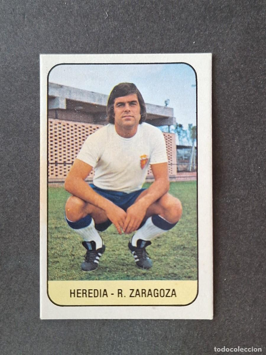Cromos de f&uacute;tbol: L3 HEREDIA REAL ZARAGOZA LIGA ESTE 1978 1979 78 79 DESPEGADO RECUPERADO
