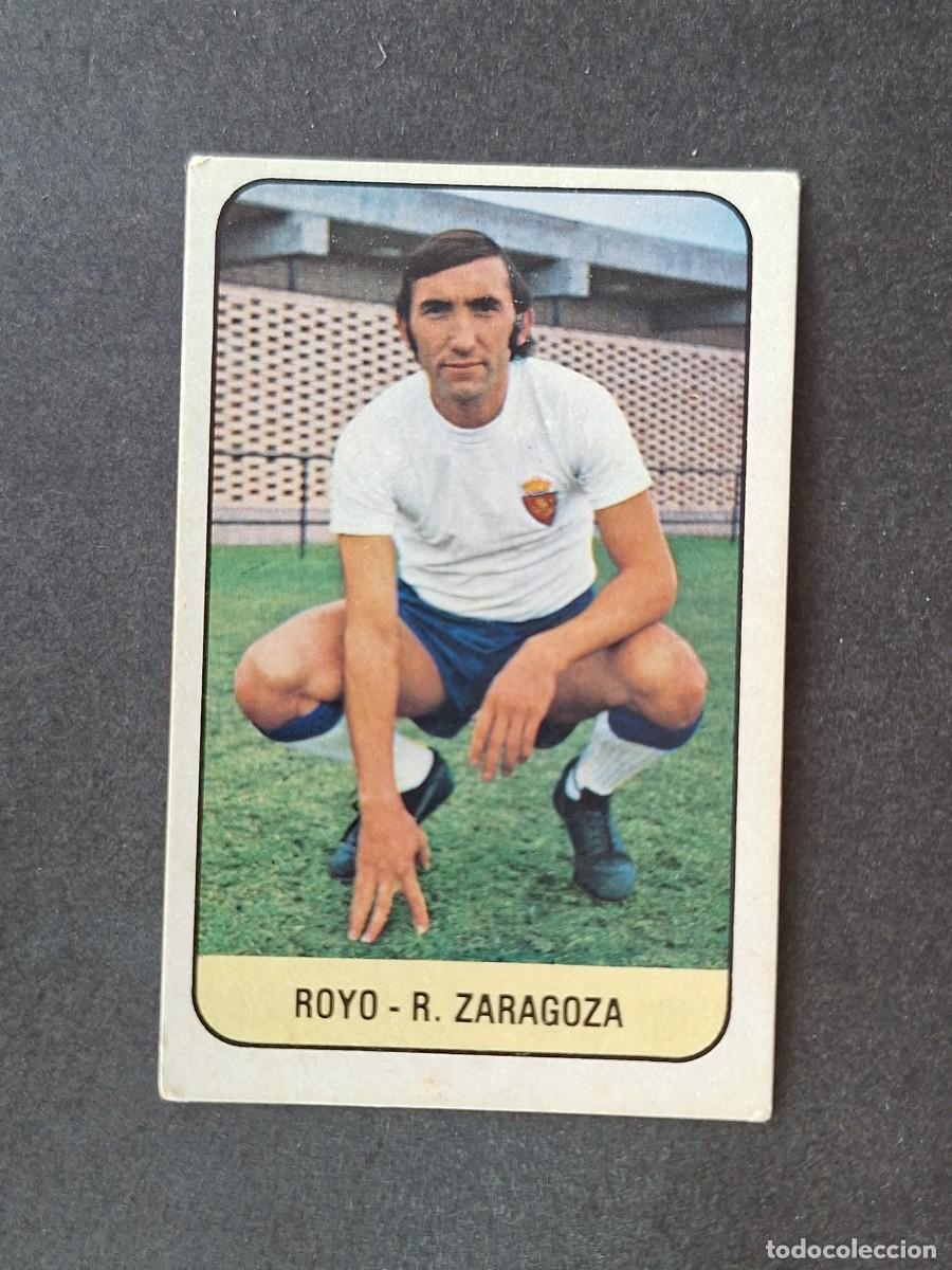 Cromos de f&uacute;tbol: L3 ROYO REAL ZARAGOZA LIGA ESTE 1978 1979 78 79 DESPEGADO RECUPERADO