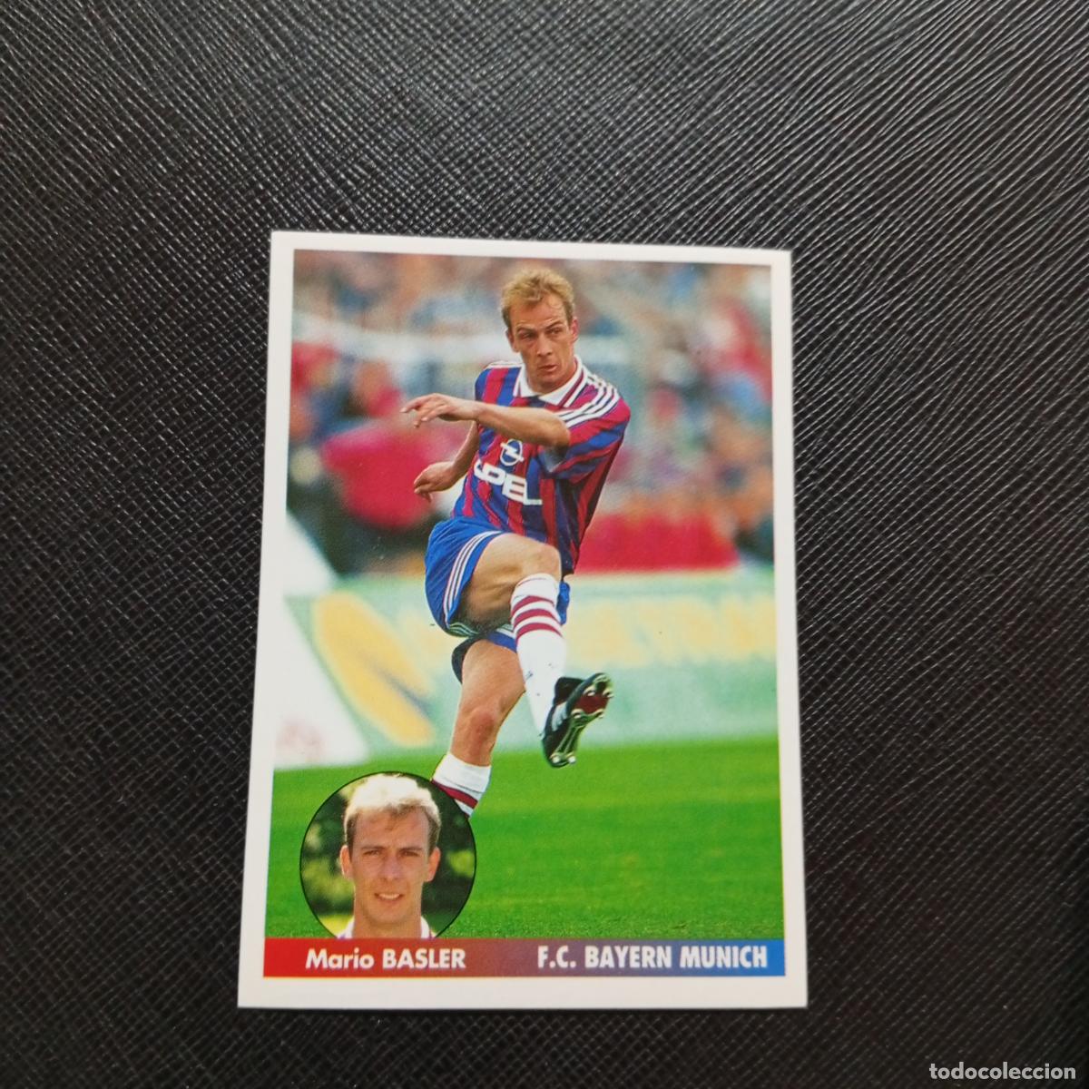 Cromos de f&uacute;tbol: 58 BASLER BAYERN MUNICH PANINI 1996 1997 LOS MEJORES EQUIPOS DE EUROPA 96 97 - SIN PEGAR A62 PG100